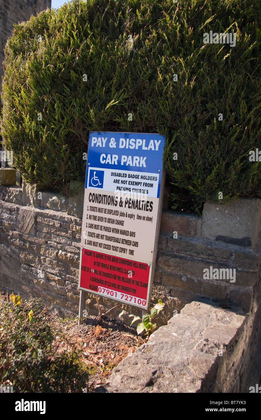 Changegate car park haworth hires stock photography and images Alamy