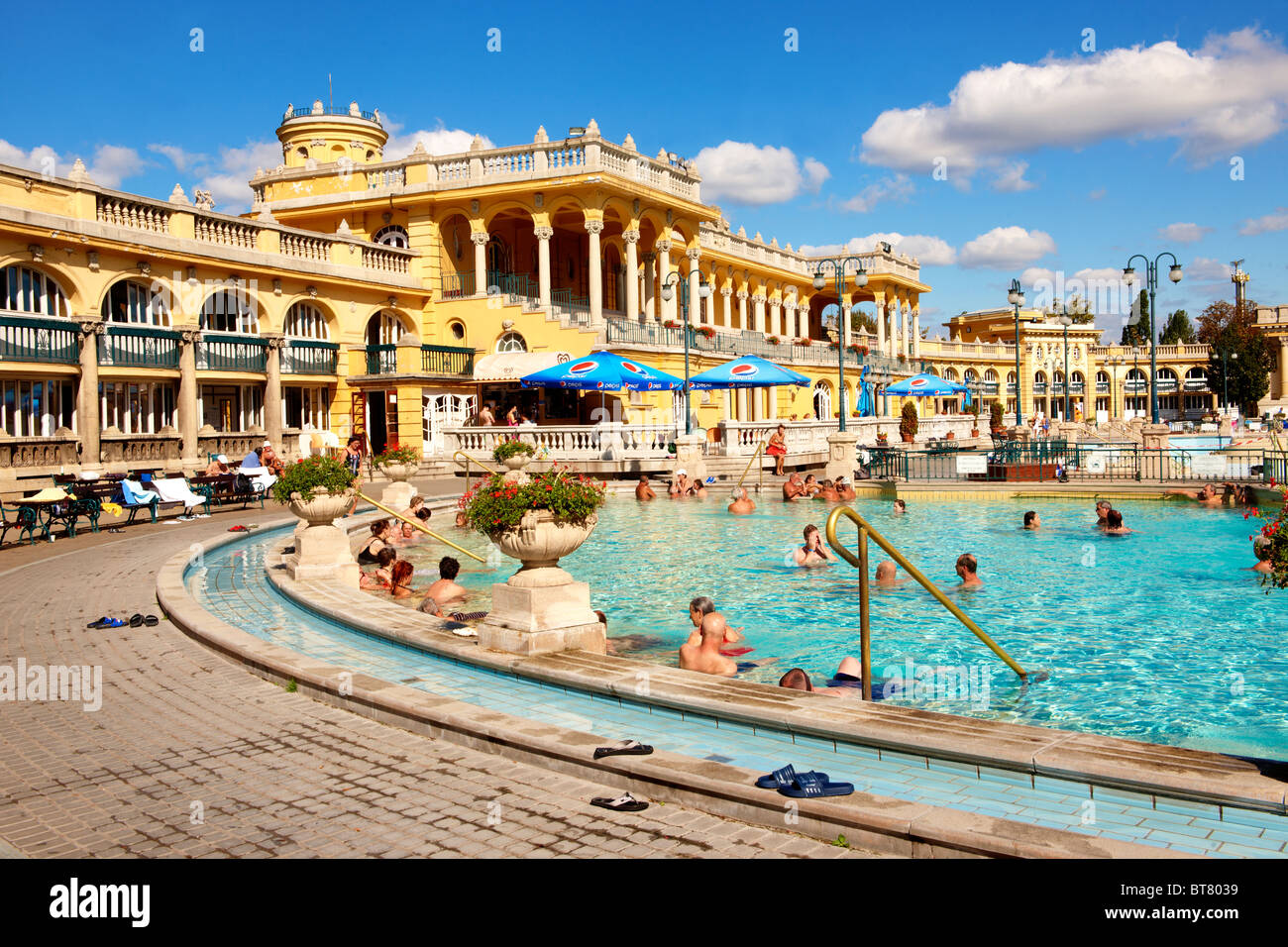 The largest medicinal thermal baths in Europe. The Neo baroque
