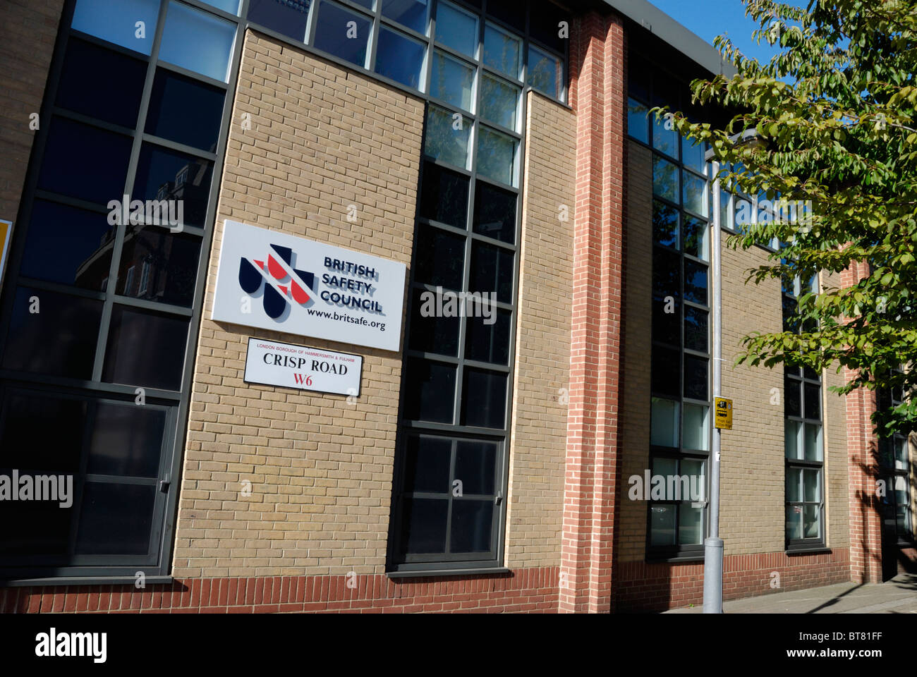 British Safety Council headquarters, Hammersmith, London, England Stock Photo