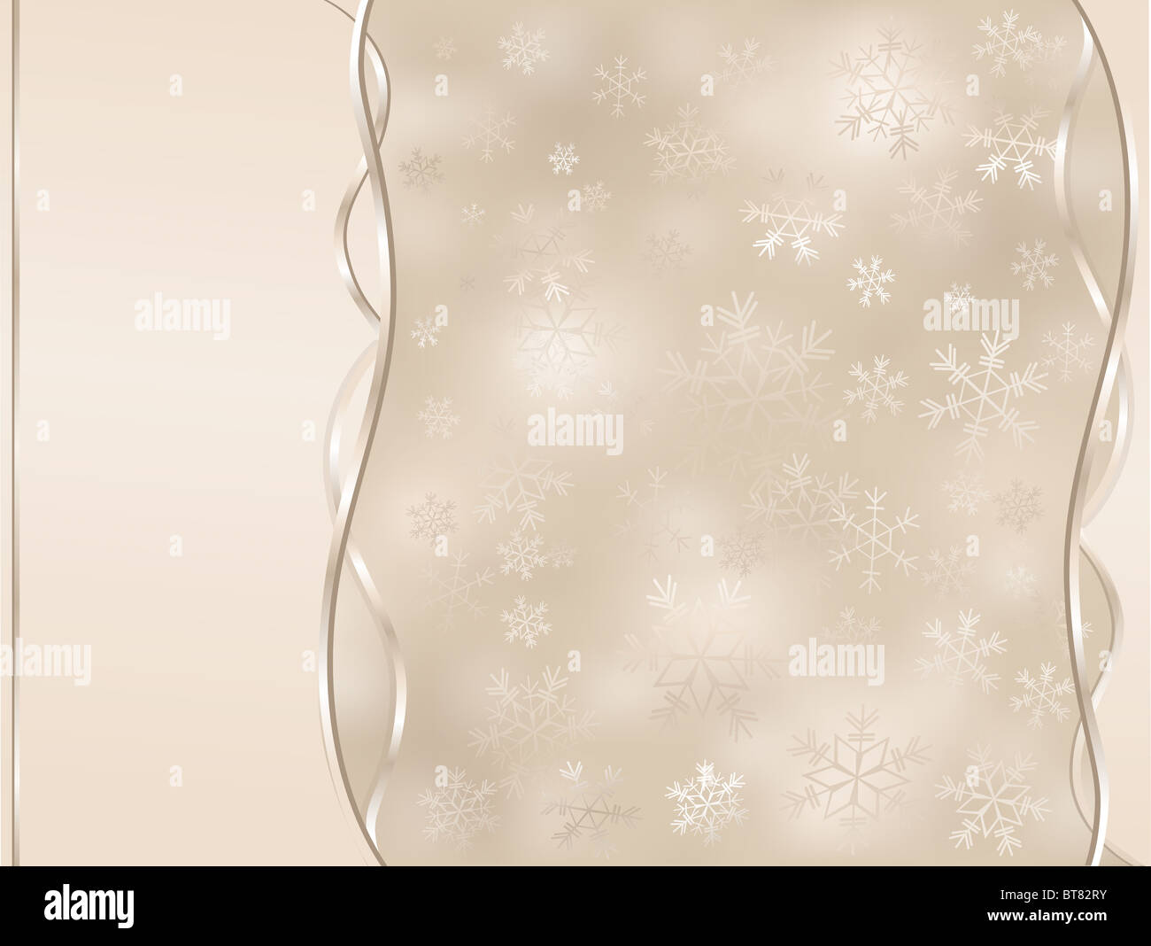 christmas background with snowflakes Stock Photo - Alamy