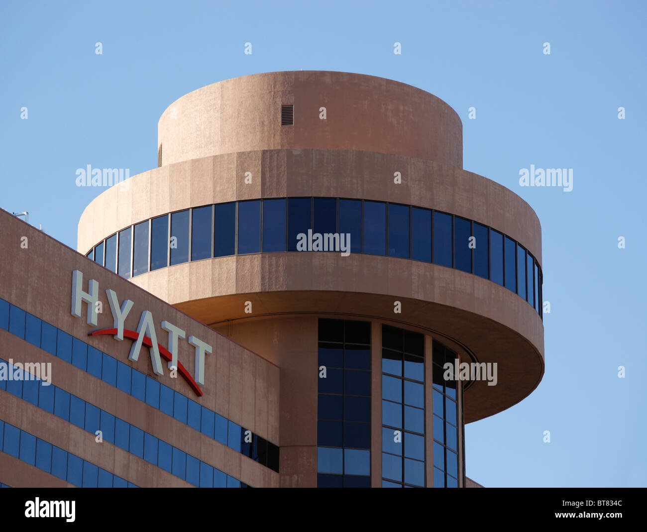 Hyatt Hotel in downtown Phoenix, Arizona, USA. Stock Photo