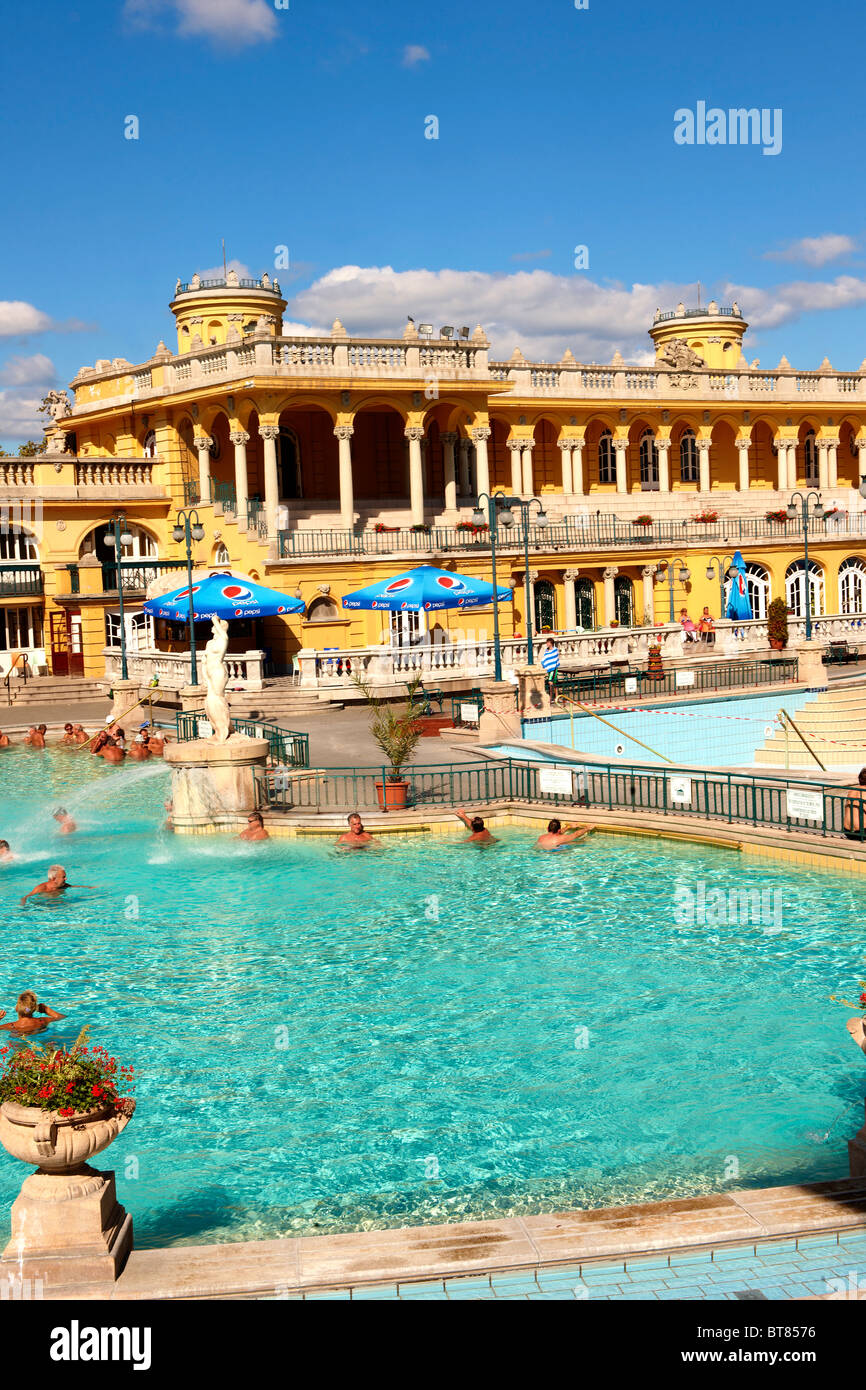 The largest medicinal thermal baths in Europe. The Neo baroque