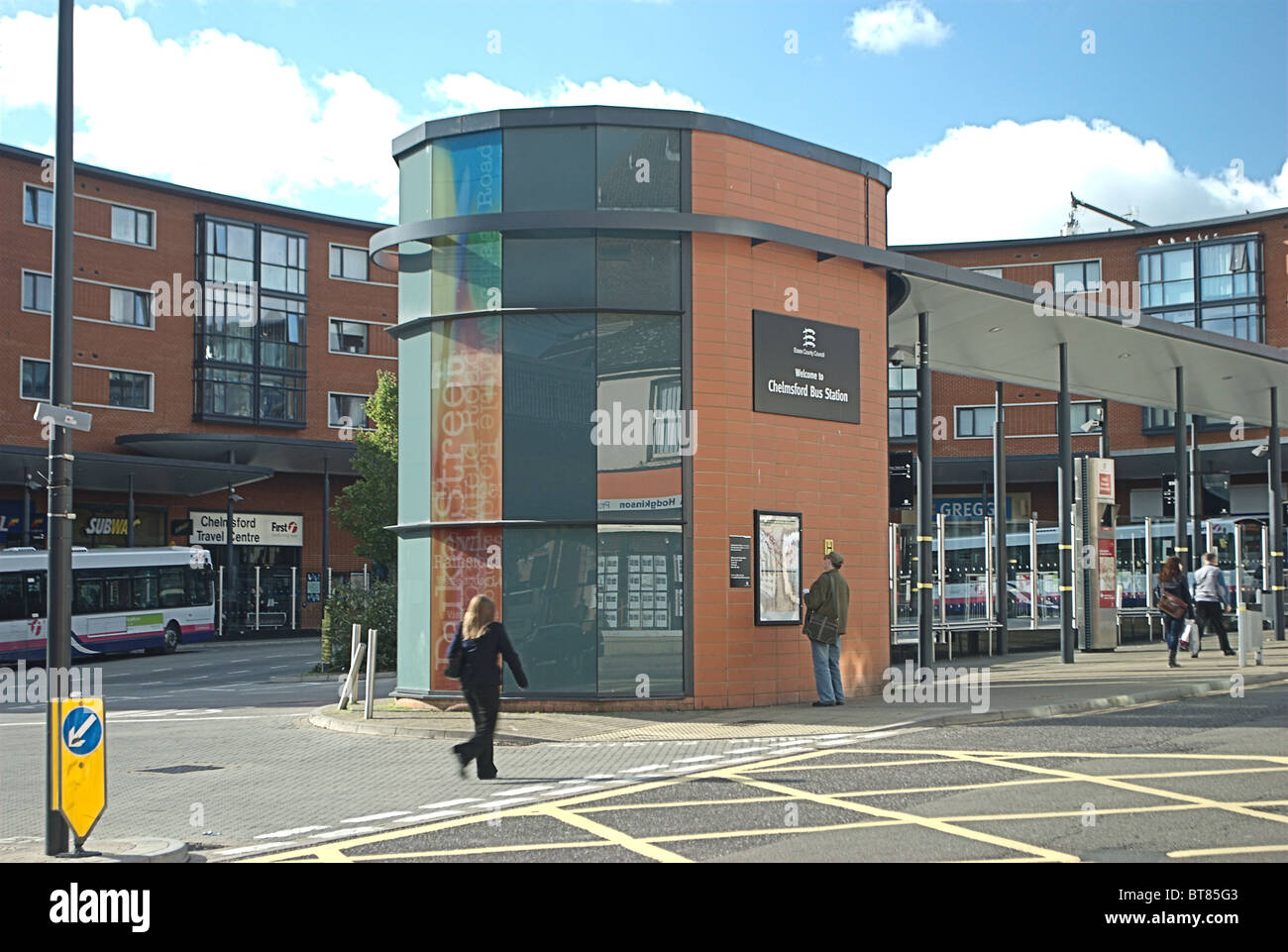 Chelmsford Bus Station Stock Photo Alamy