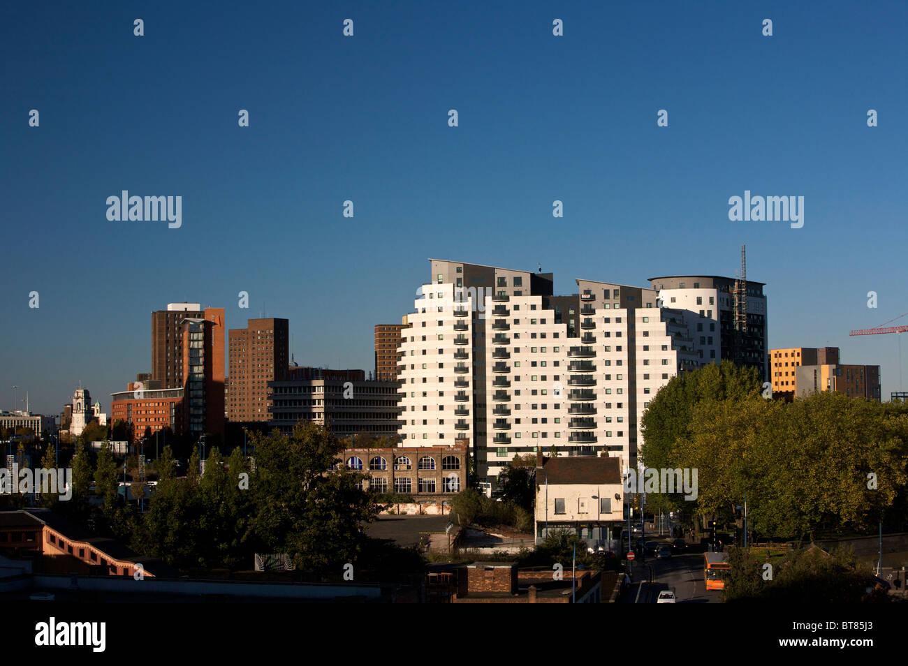 The Masshouse Development Birmingham West Midlands England UK Stock