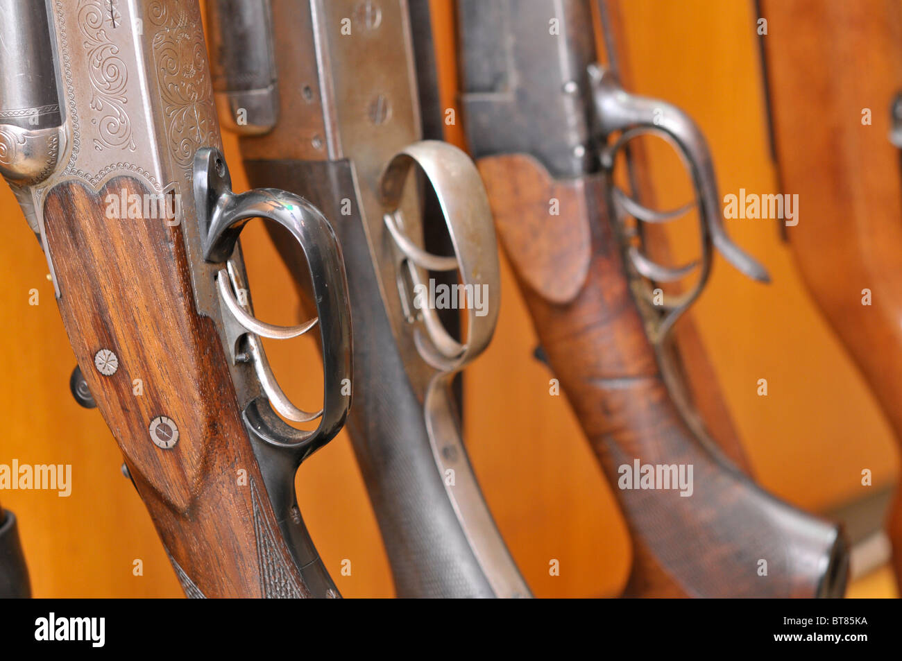 Various guns Stock Photo