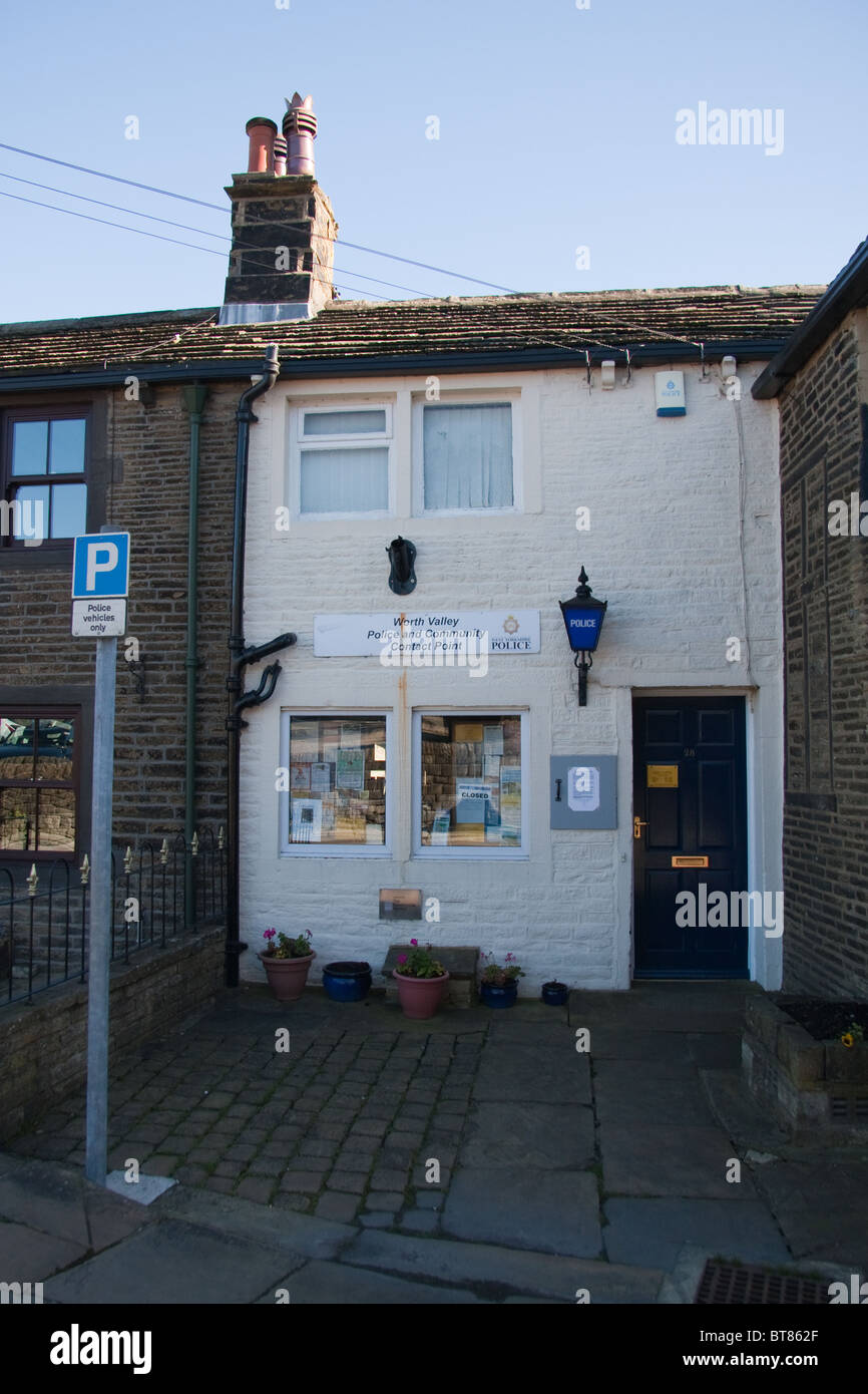 Police office, Haworth West Yorkshire Stock Photo