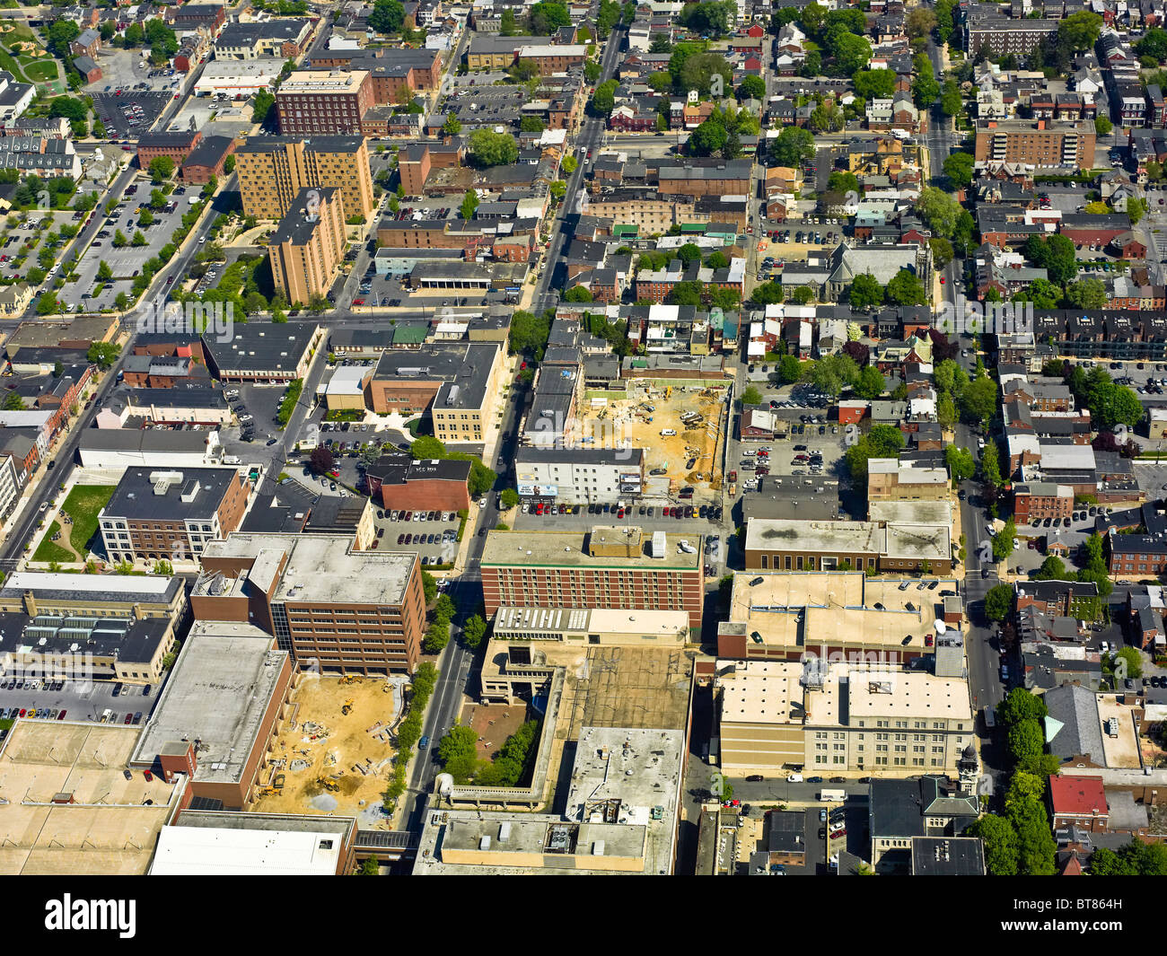 Lancaster city aerial view hires stock photography and images Alamy