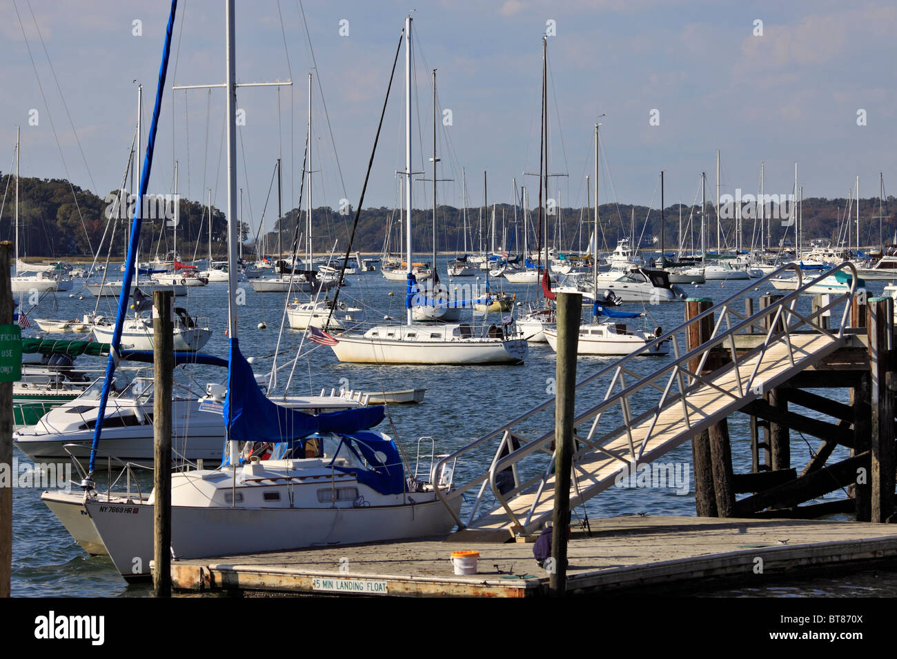 Northport Harbor, Long Island NY Stock Photo Alamy