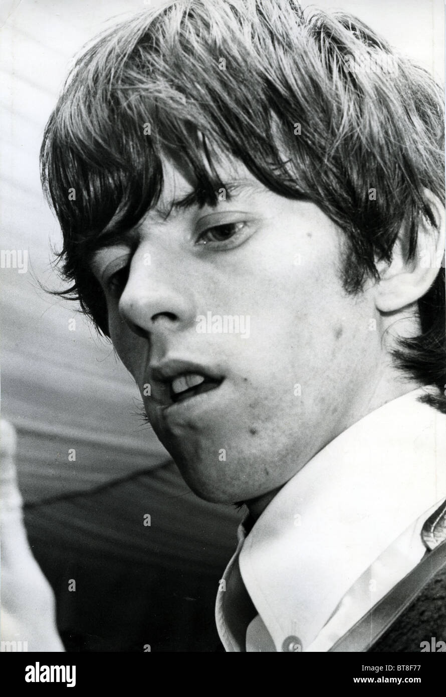 ROLLING STONES  Keith Richards in 1964. Photo Leslie Turtle Stock Photo