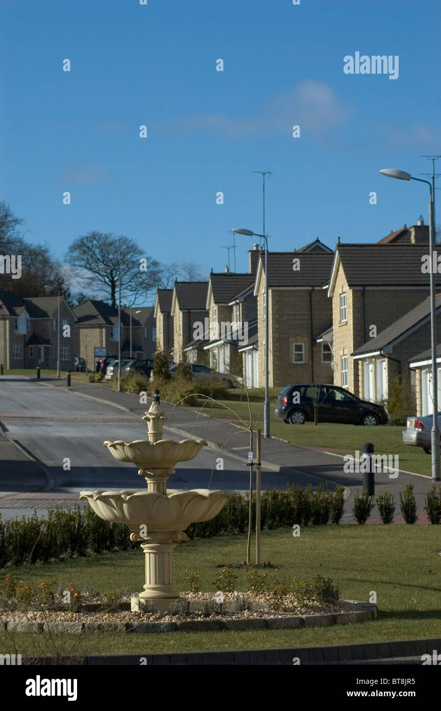 Cumbernauld new housing development Stock Photo Alamy