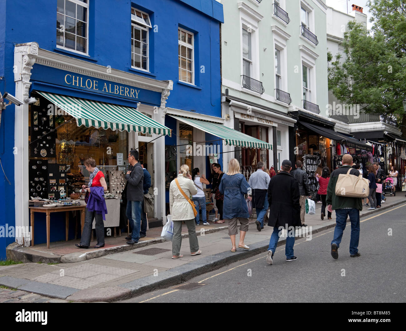 Portobello Road, London, England, UK, Europe Stock Photo Alamy