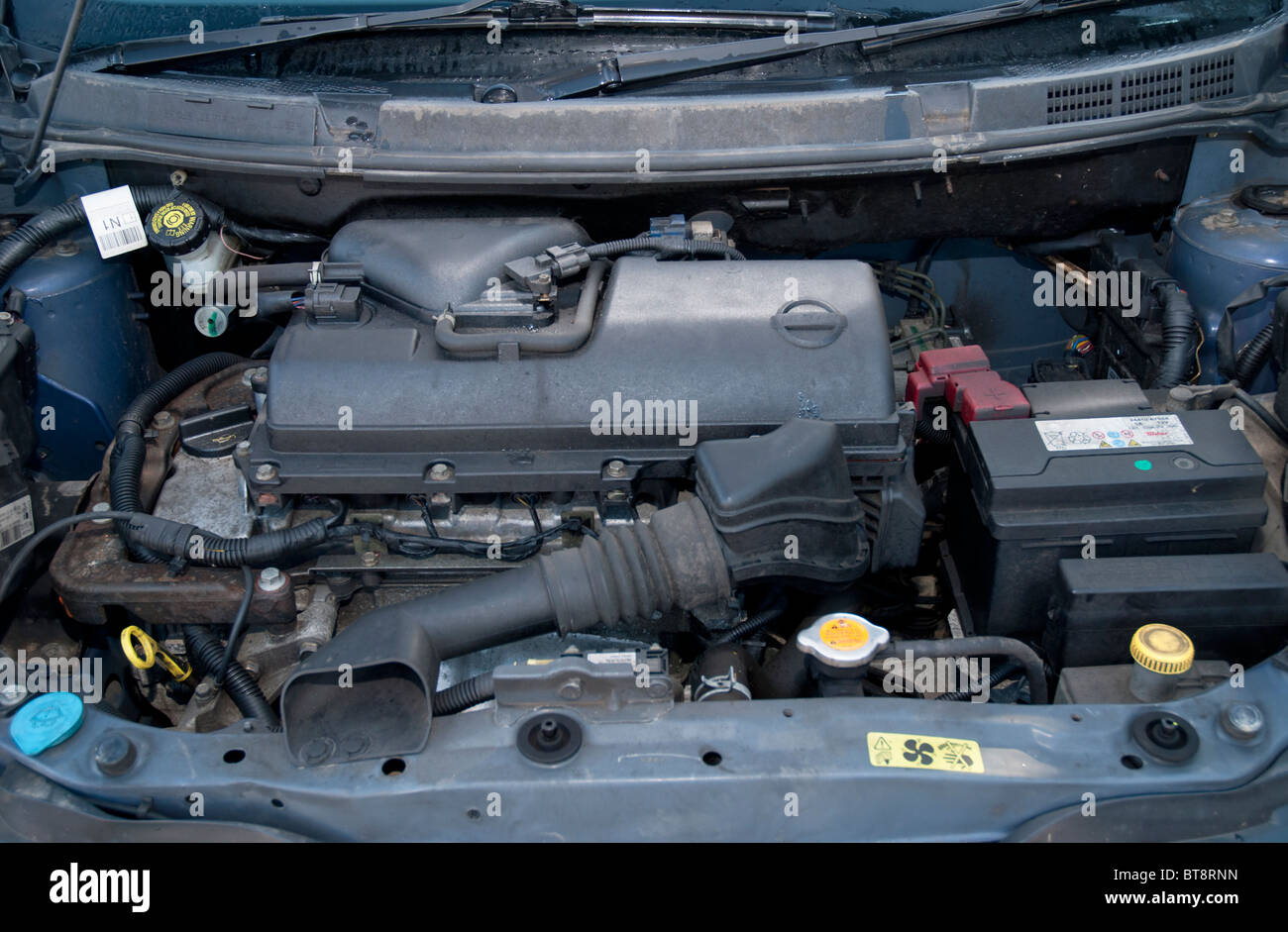 Car Engine Stock Photo
