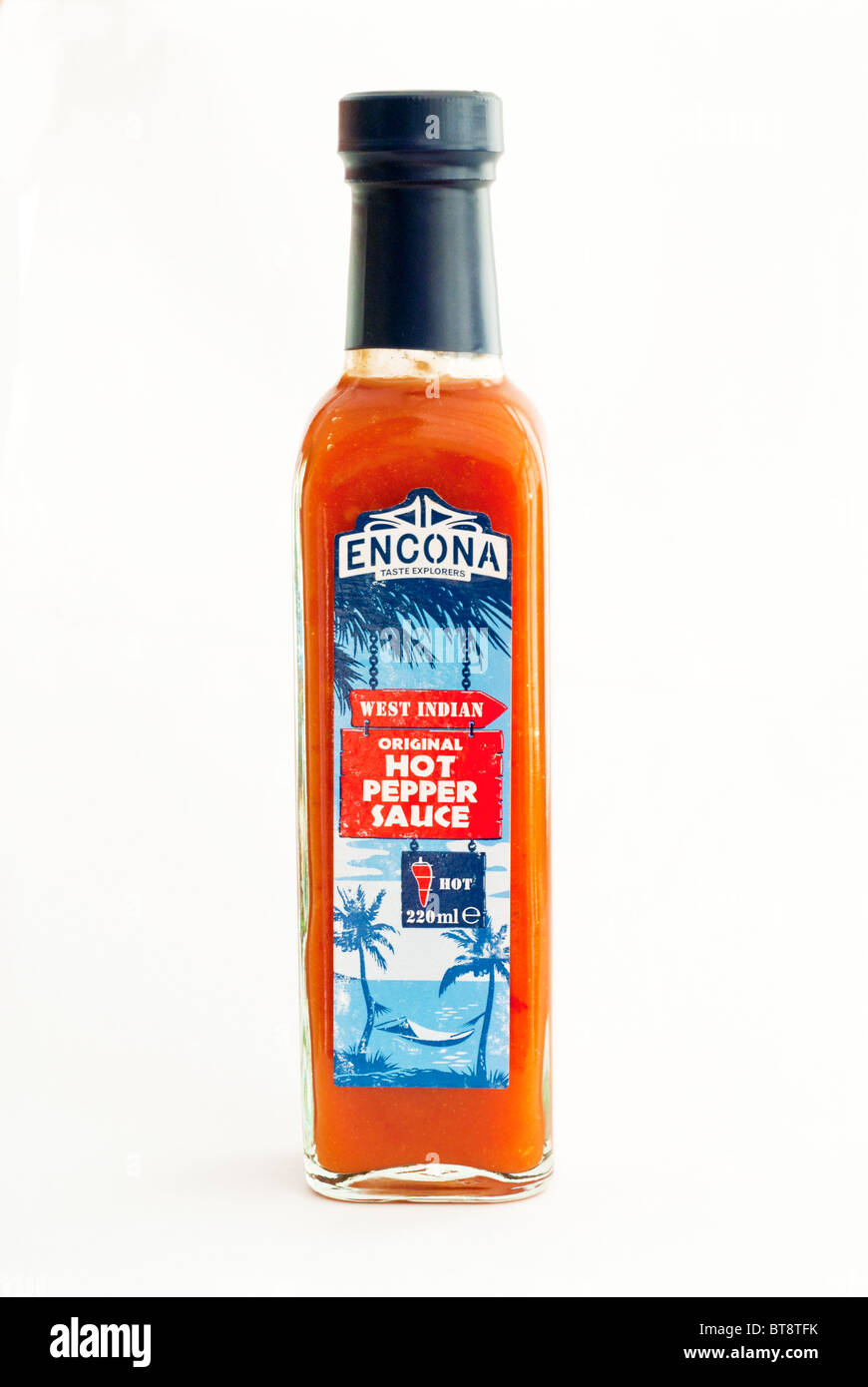 Hot Pepper Sauce Stock Photo Alamy