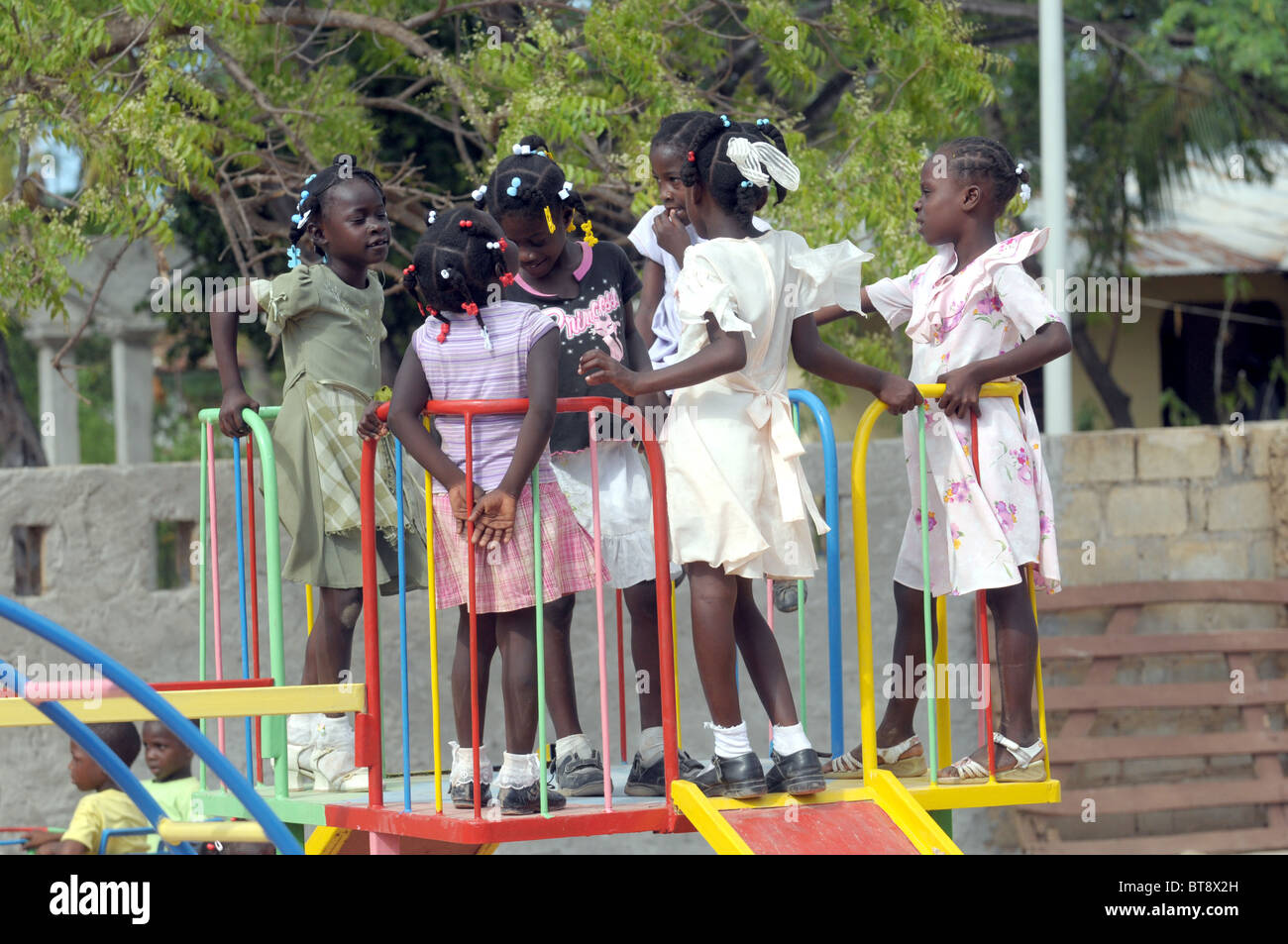 Women and Children on the Haitian Island of La Gonave Stock Photo Alamy