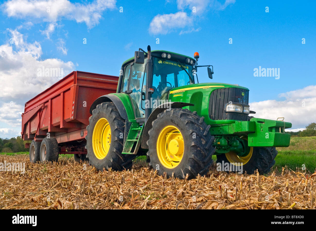 Tracteur John Deere 6820