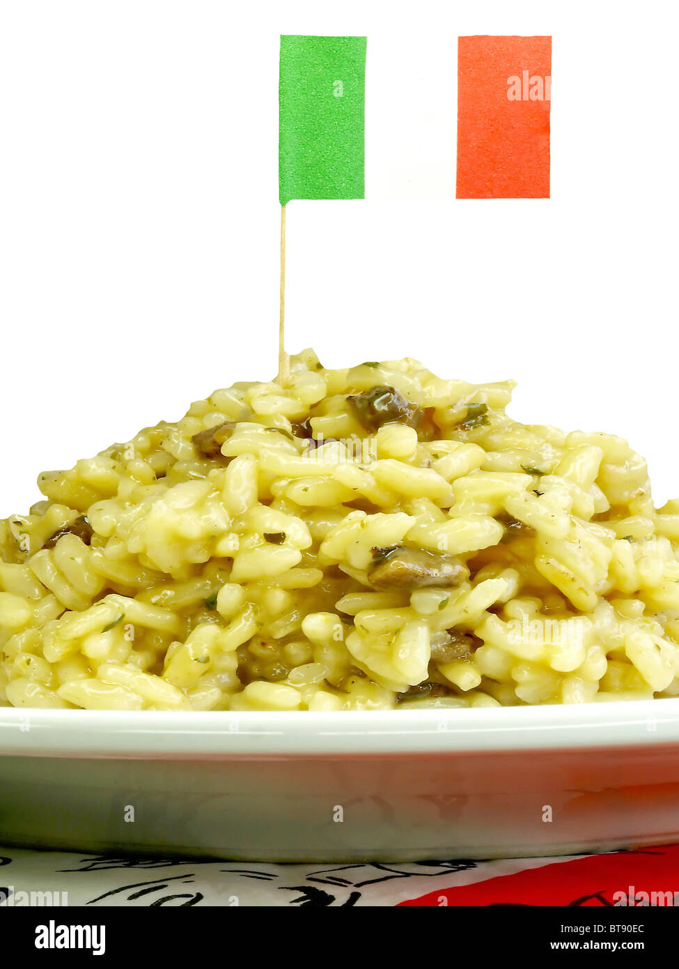 risotto with mushroom Stock Photo - Alamy