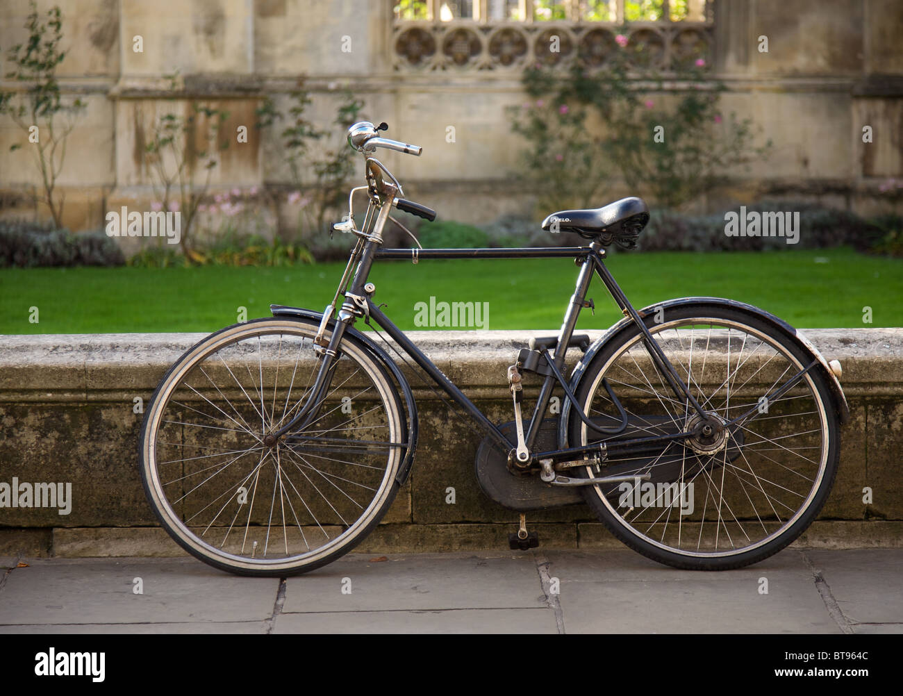 Cambridge Bicycle Stock Photo