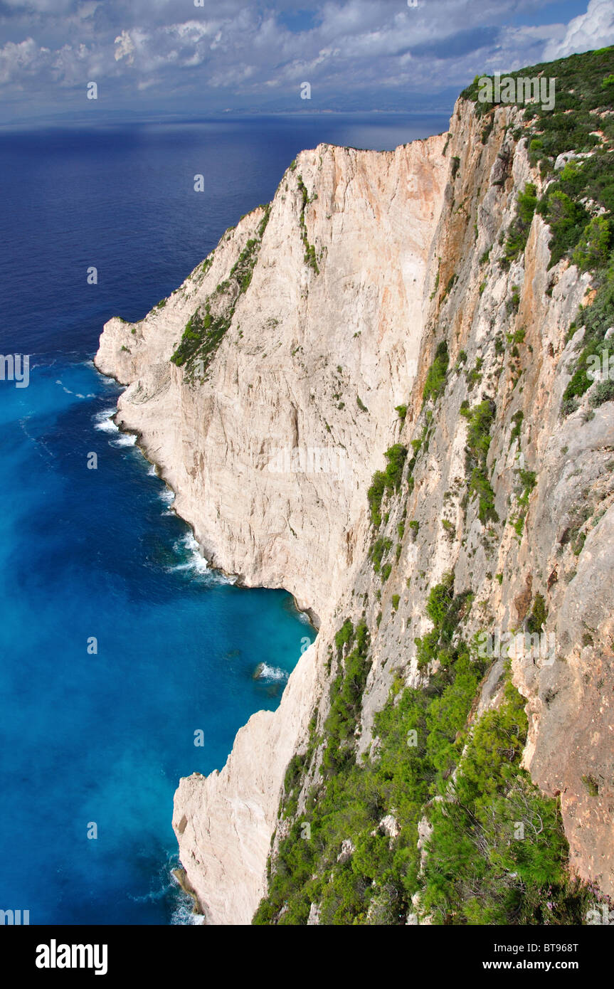 Navagio (Shipwreck) Bay, Zakynthos (Zante), Ionian Islands, Greece Stock Photo