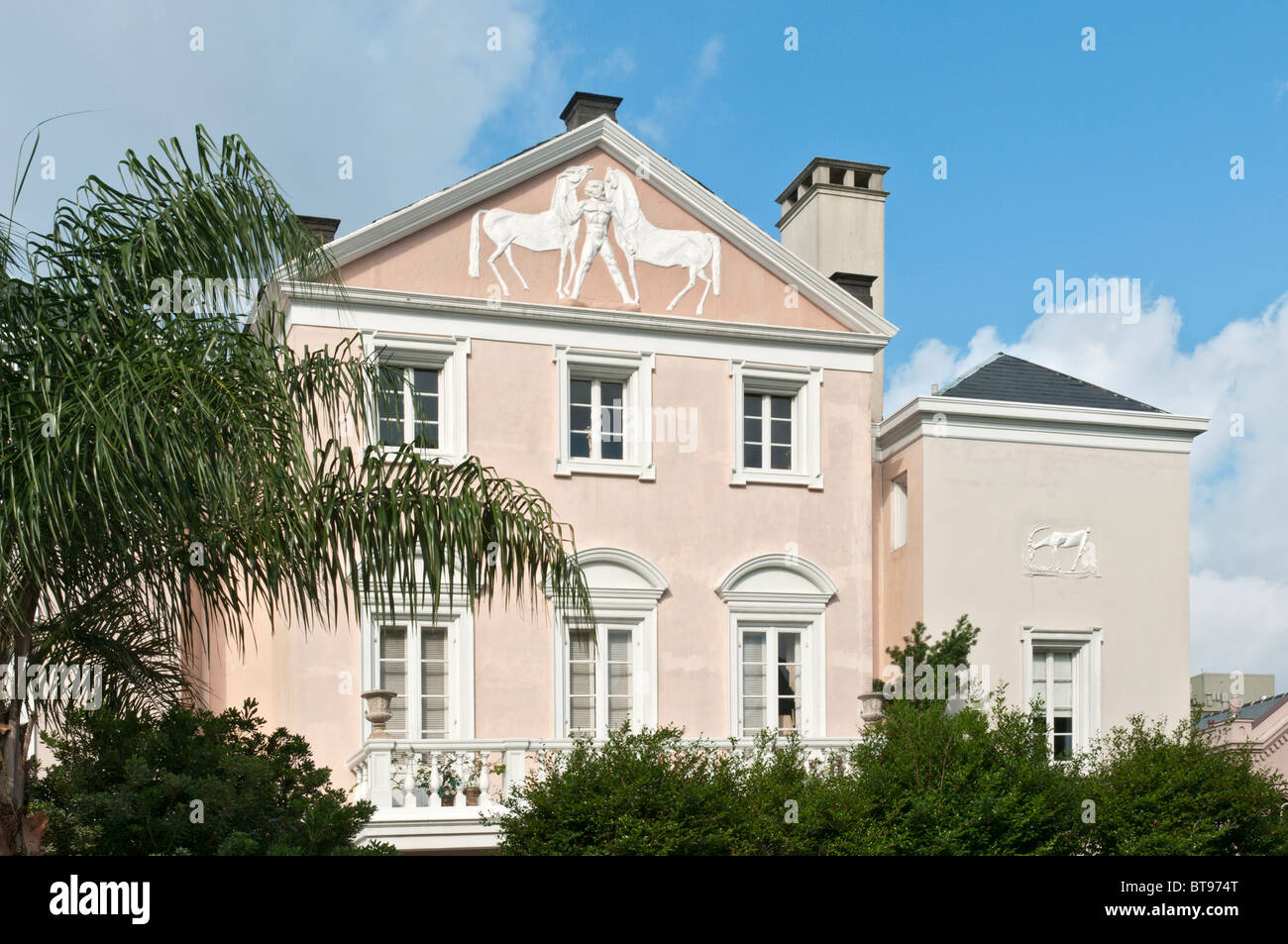Louisiana, New Orleans, Garden District, private residence Stock Photo