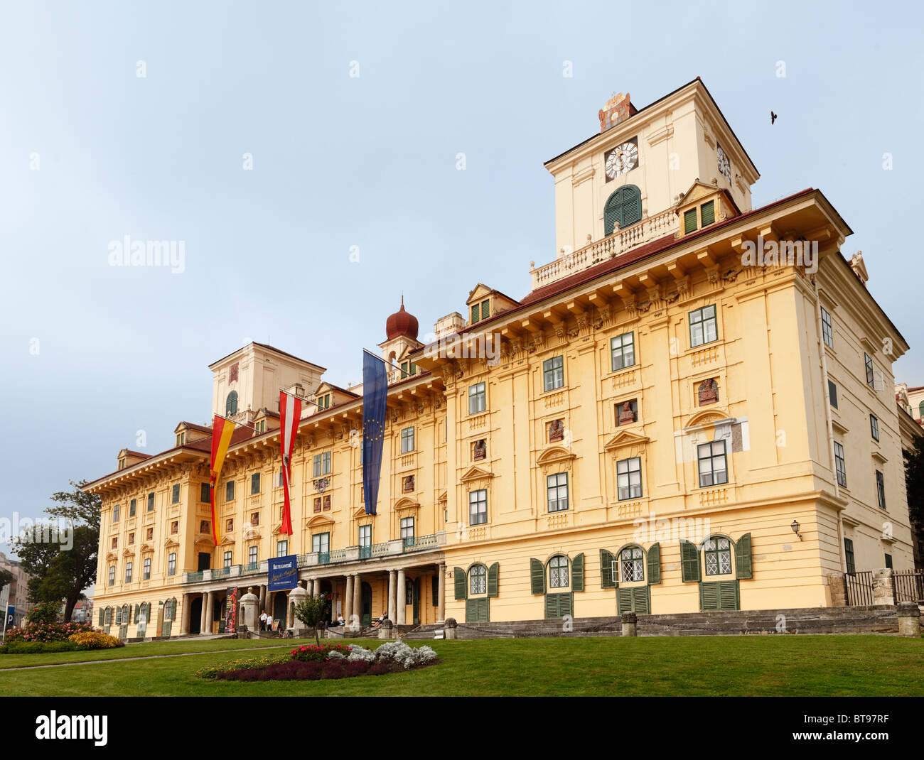 Esterházy Palace, Eisenstadt, Burgenland, Austria, Europe Stock Photo