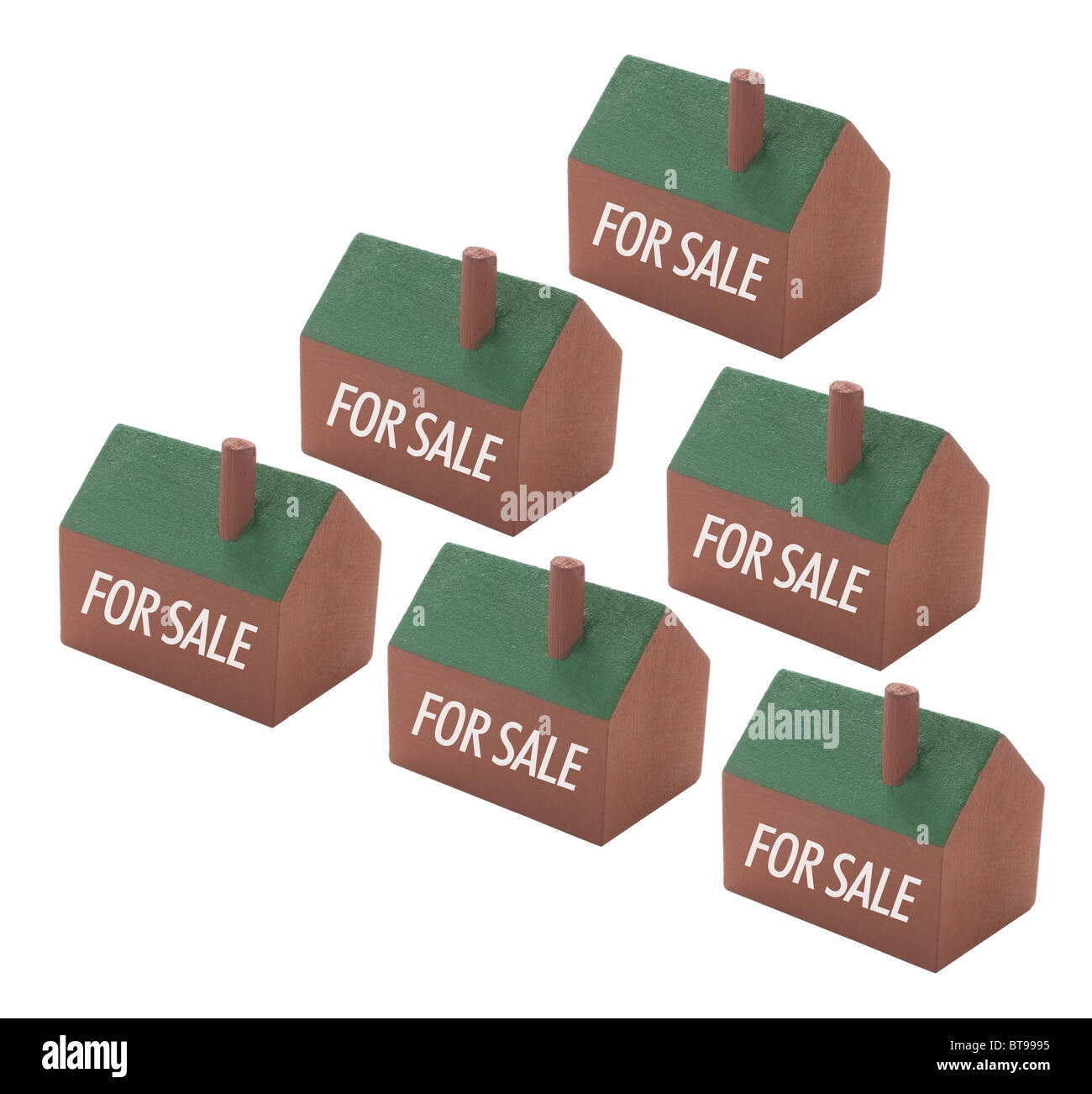 Houses for Sale Concept Stock Photo Alamy