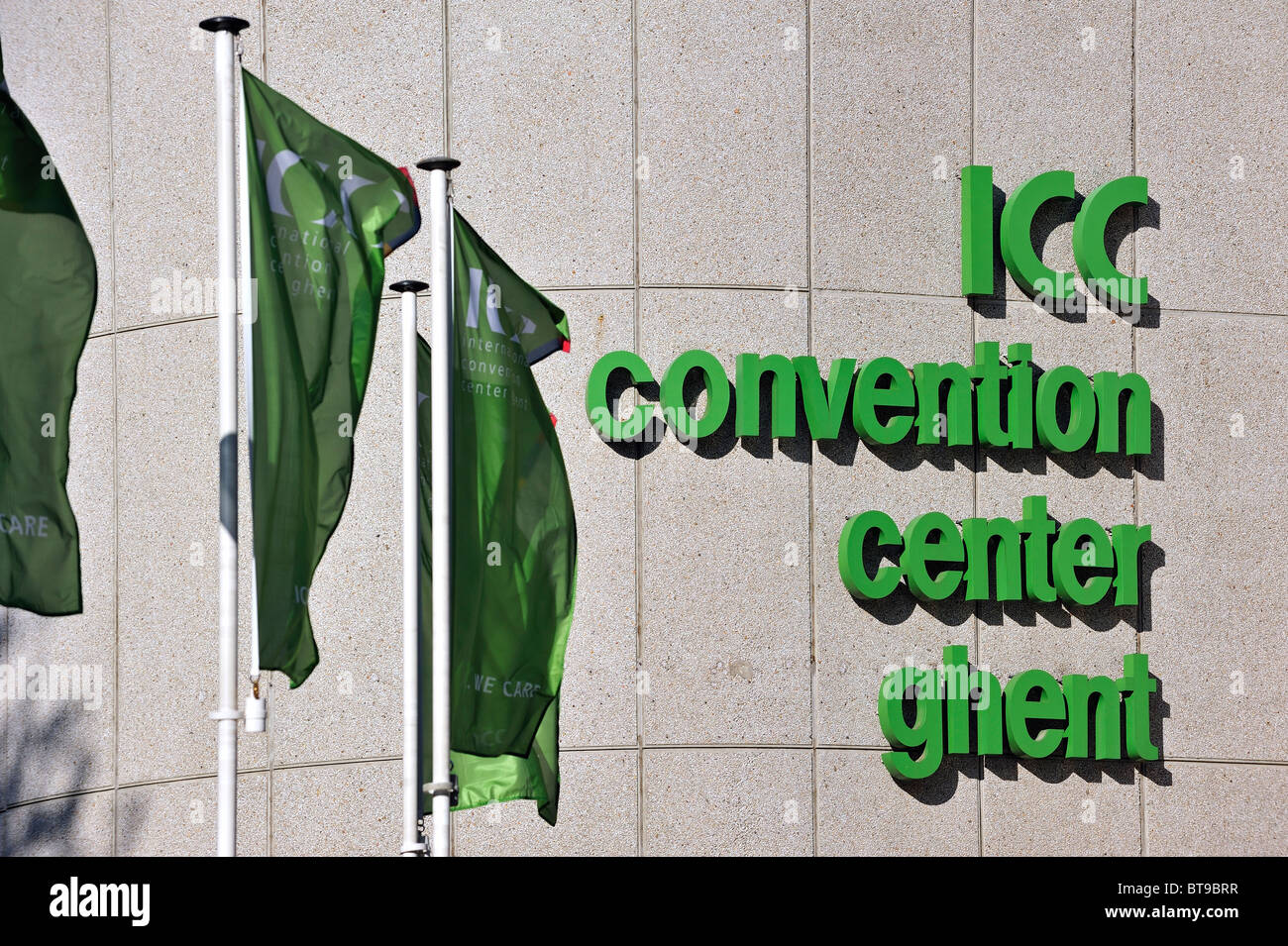The ICC International Convention Center Ghent, Belgium Stock Photo
