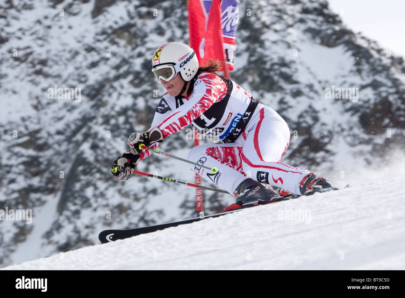 Slolem Racing SOELDEN AUSTRIA 23-10-2010, The womens giant slalom race on the ...