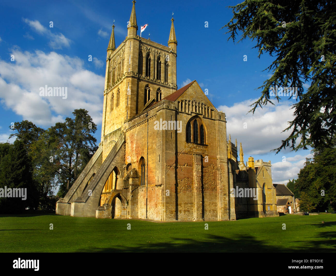 Pershore Abbey, Worcestershire, England, UK Stock Photo Alamy