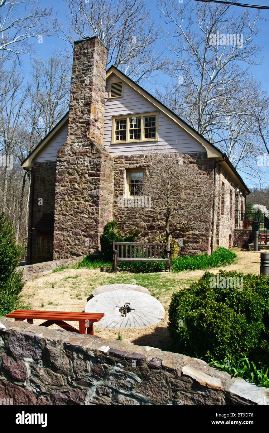 Cabell's Mill, Walney Road Centreville, Fairfax County, Virginia Stock Photo