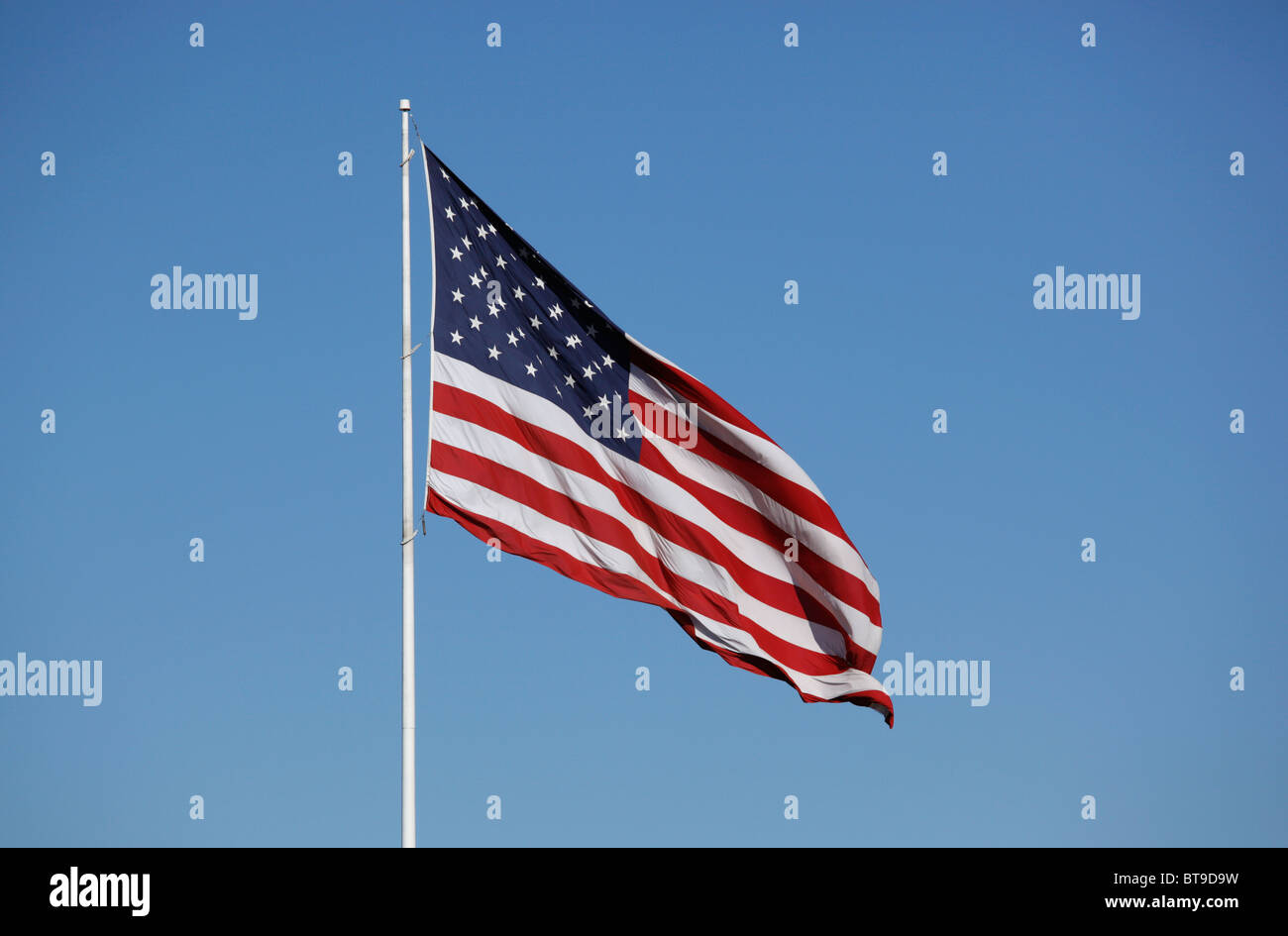 American Flag. Stock Photo