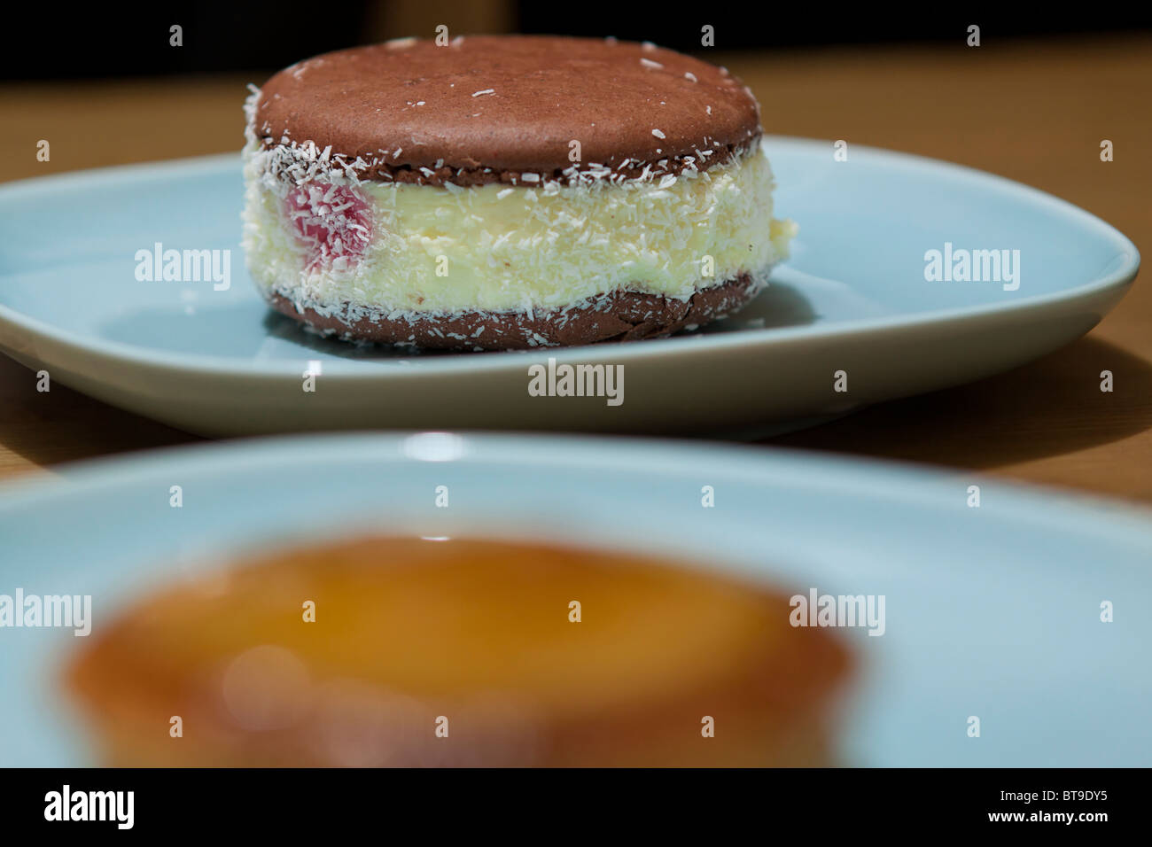 French pastries : a macaroon Stock Photo