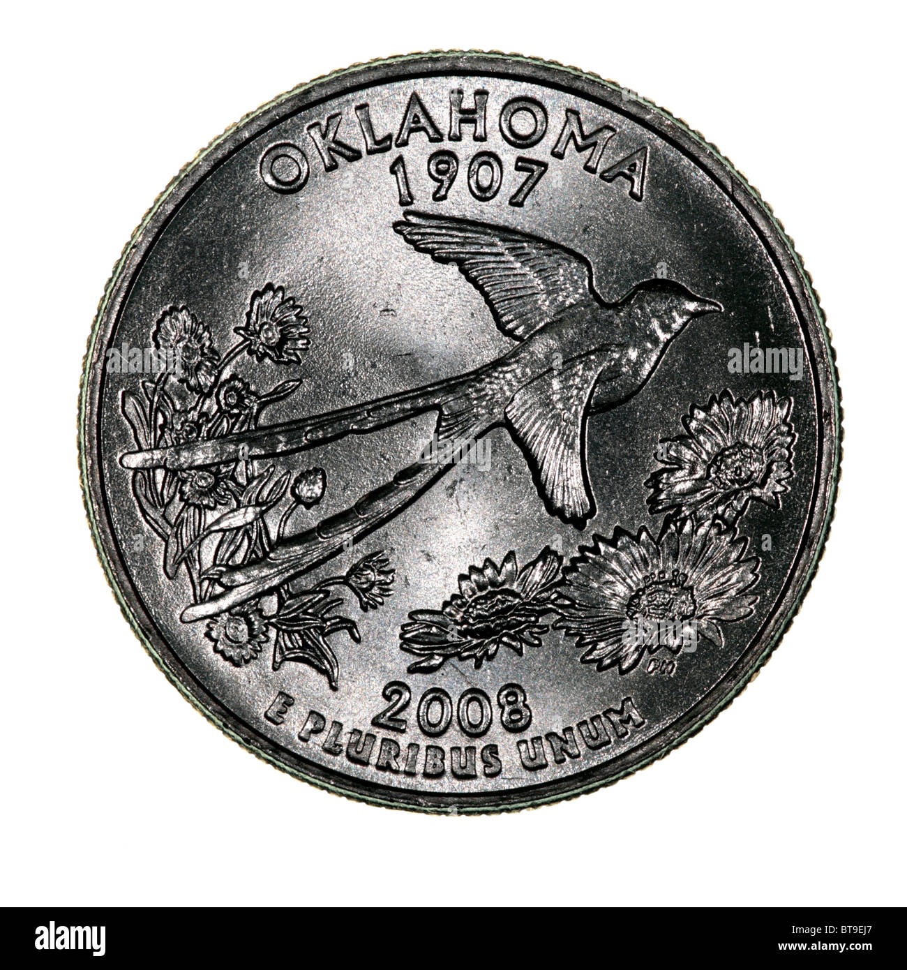 USA Quarter Oklahoma Stock Photo Alamy