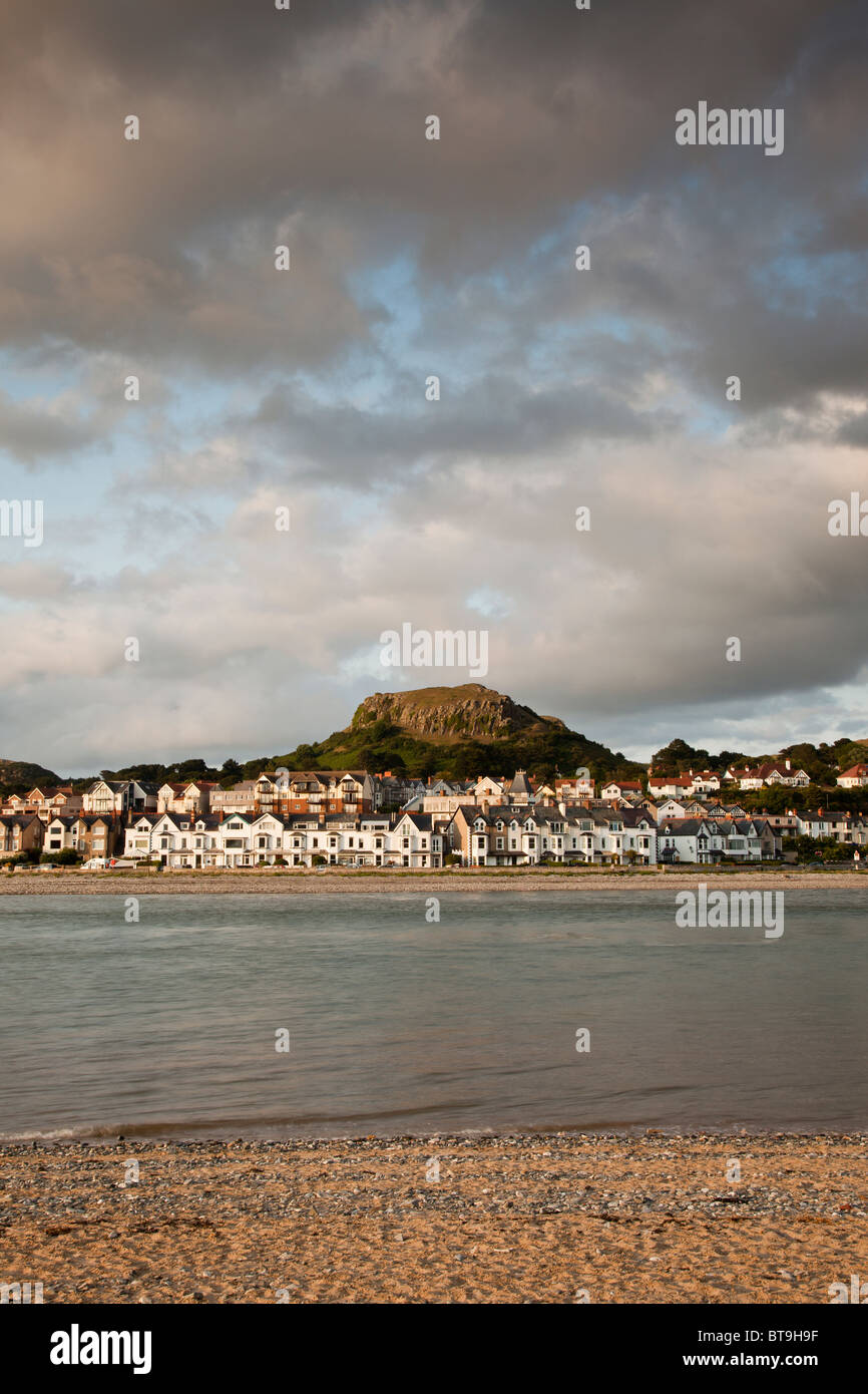 Deganwy Castle,North Wales Stock Photo