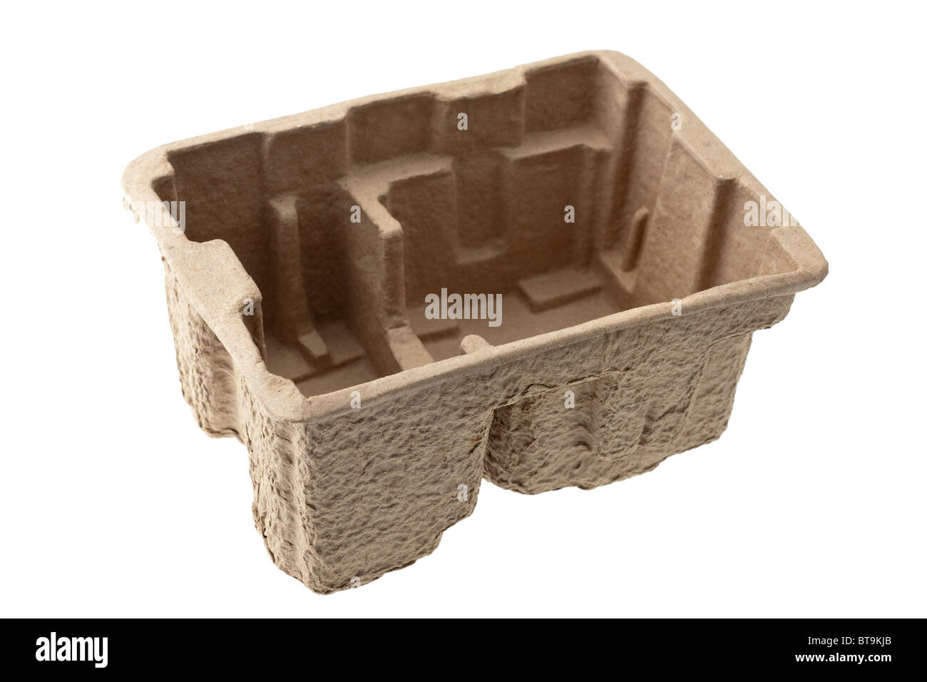 Sectioned cardboard packaging insert Stock Photo Alamy
