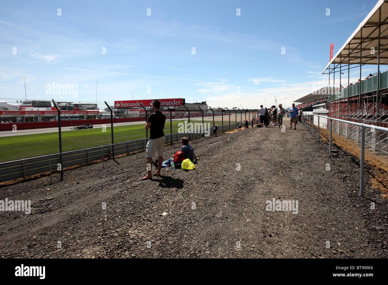 SILVERSTONE RACE TRACK NORTHANTS Stock Photo