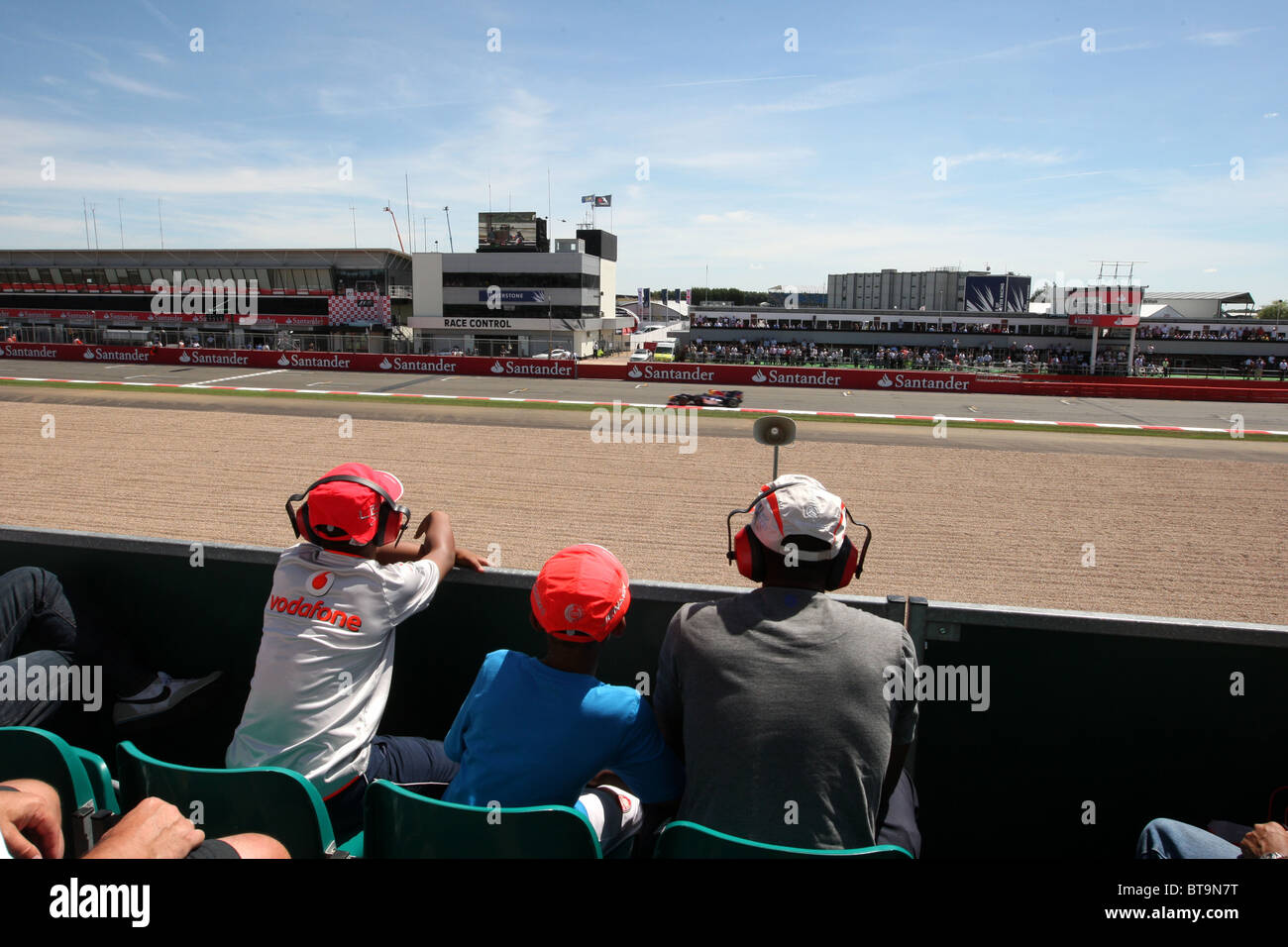 SILVERSTONE RACE TRACK NORTHANTS Stock Photo