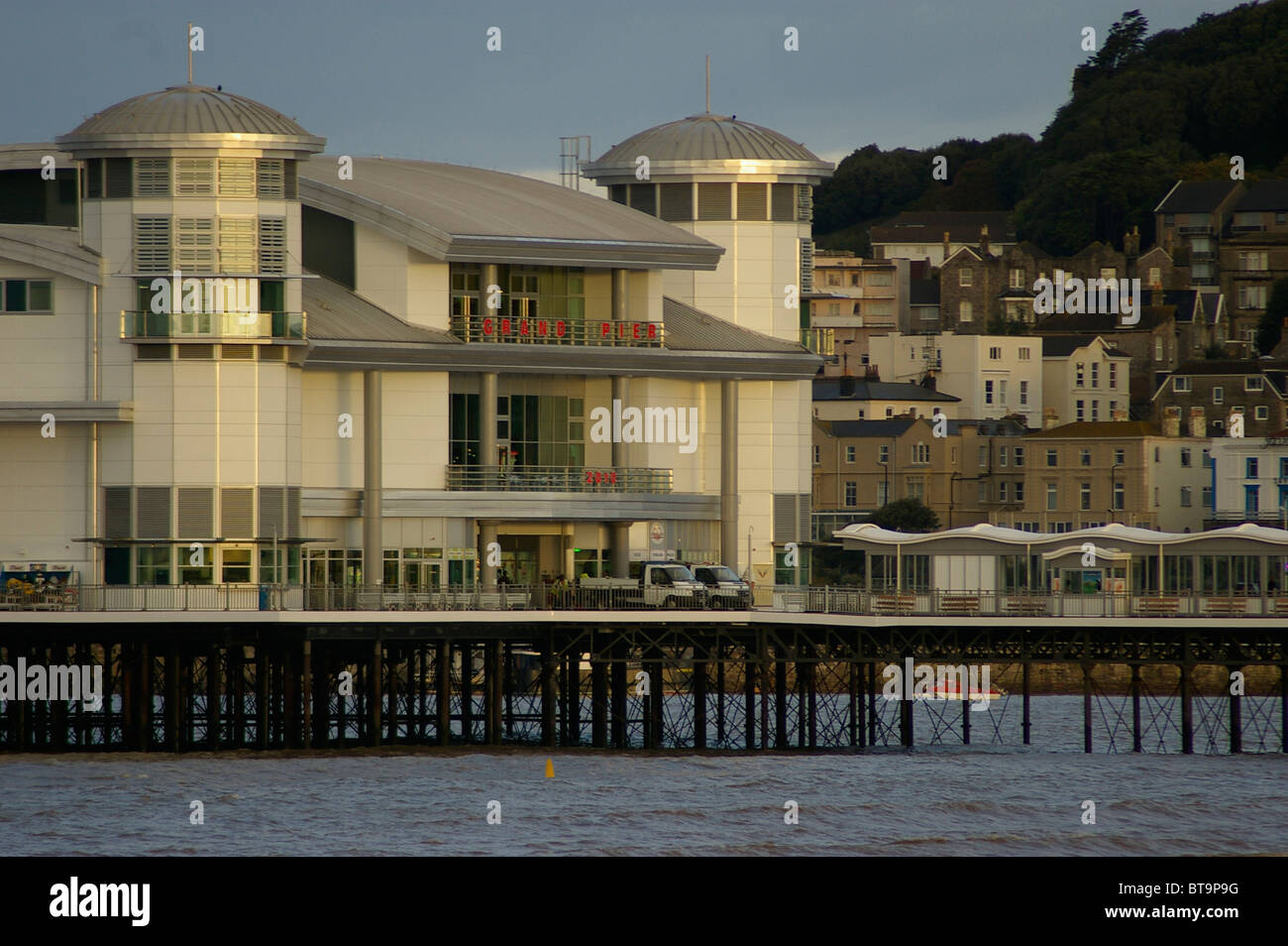 Weston Super Mare Pier on opening day 2010 Stock Photo