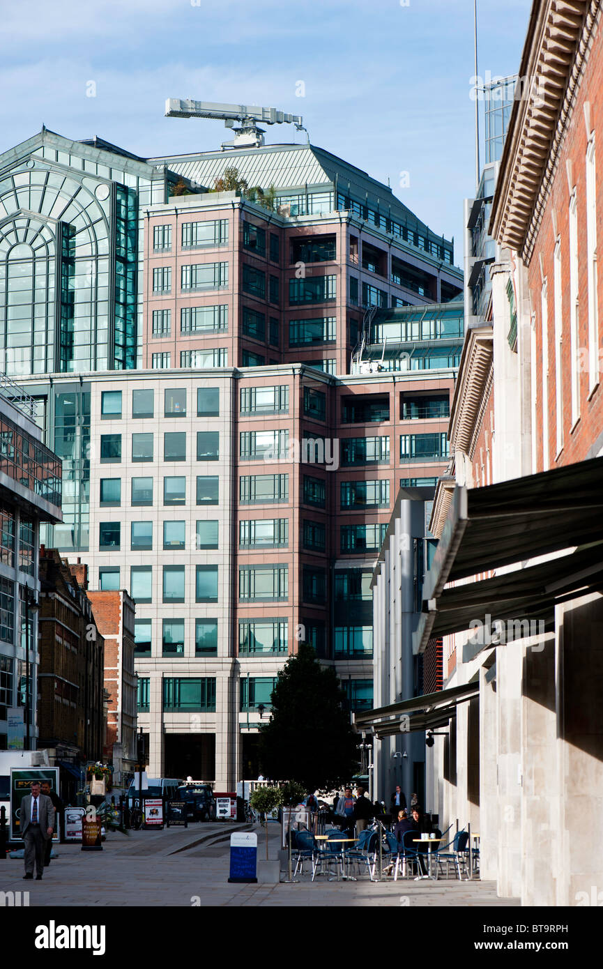 Brushfield Street by Spitalfields Market, E1, London, United Kingdom Stock Photo