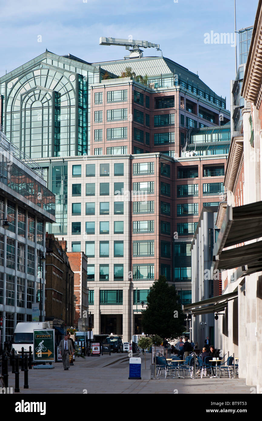 Brushfield Street by Spitalfields Market, E1, London, United Kingdom Stock Photo