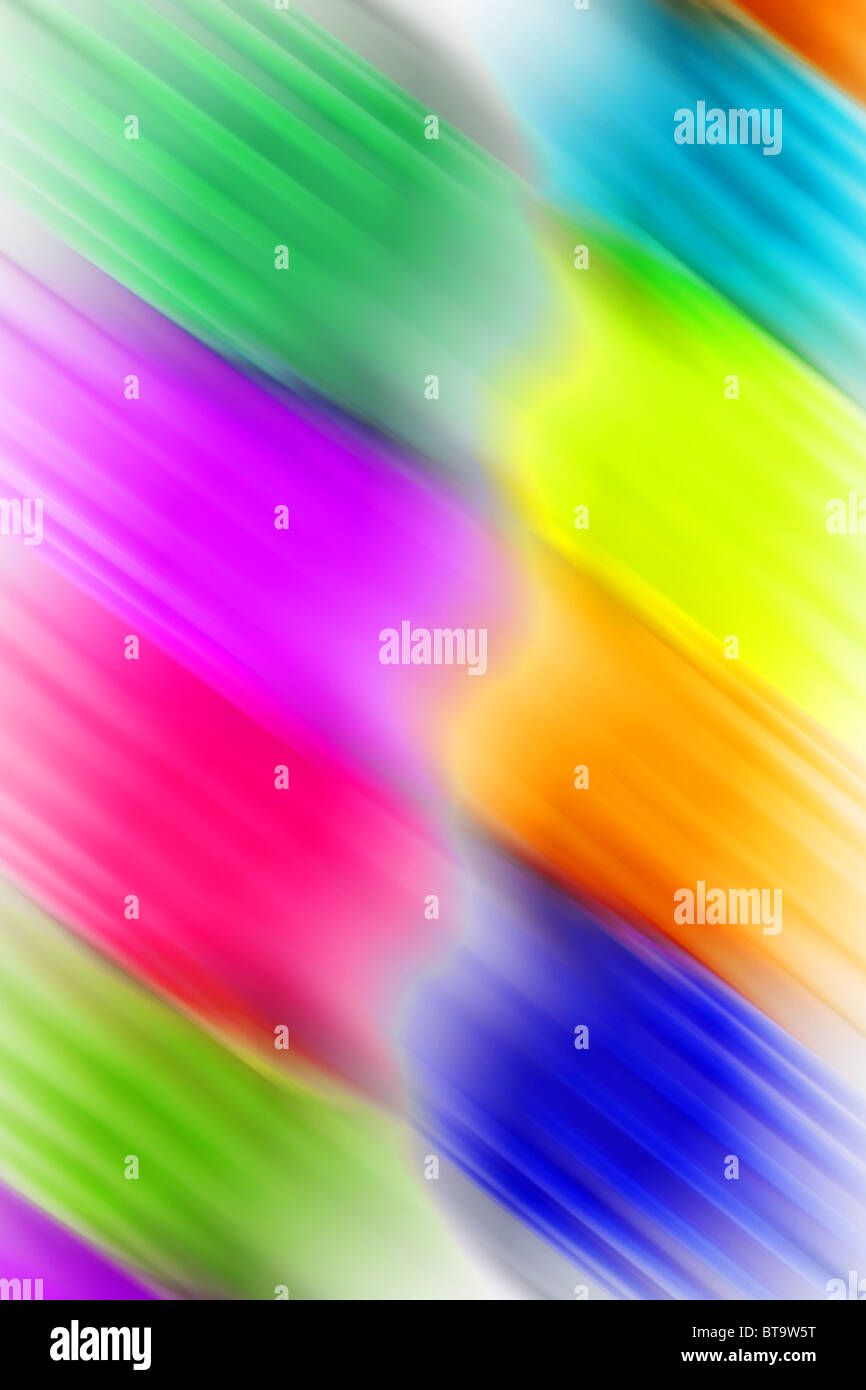Abstract diagonal rainbow colors background Stock Photo