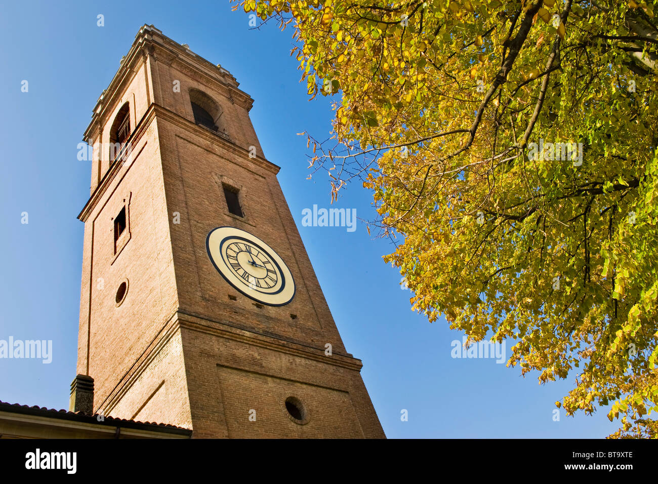 Civic tower, Guastalla (RE) Stock Photo