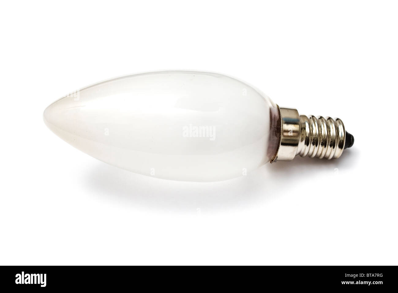 Light Bulb isolated on white background Stock Photo - Alamy