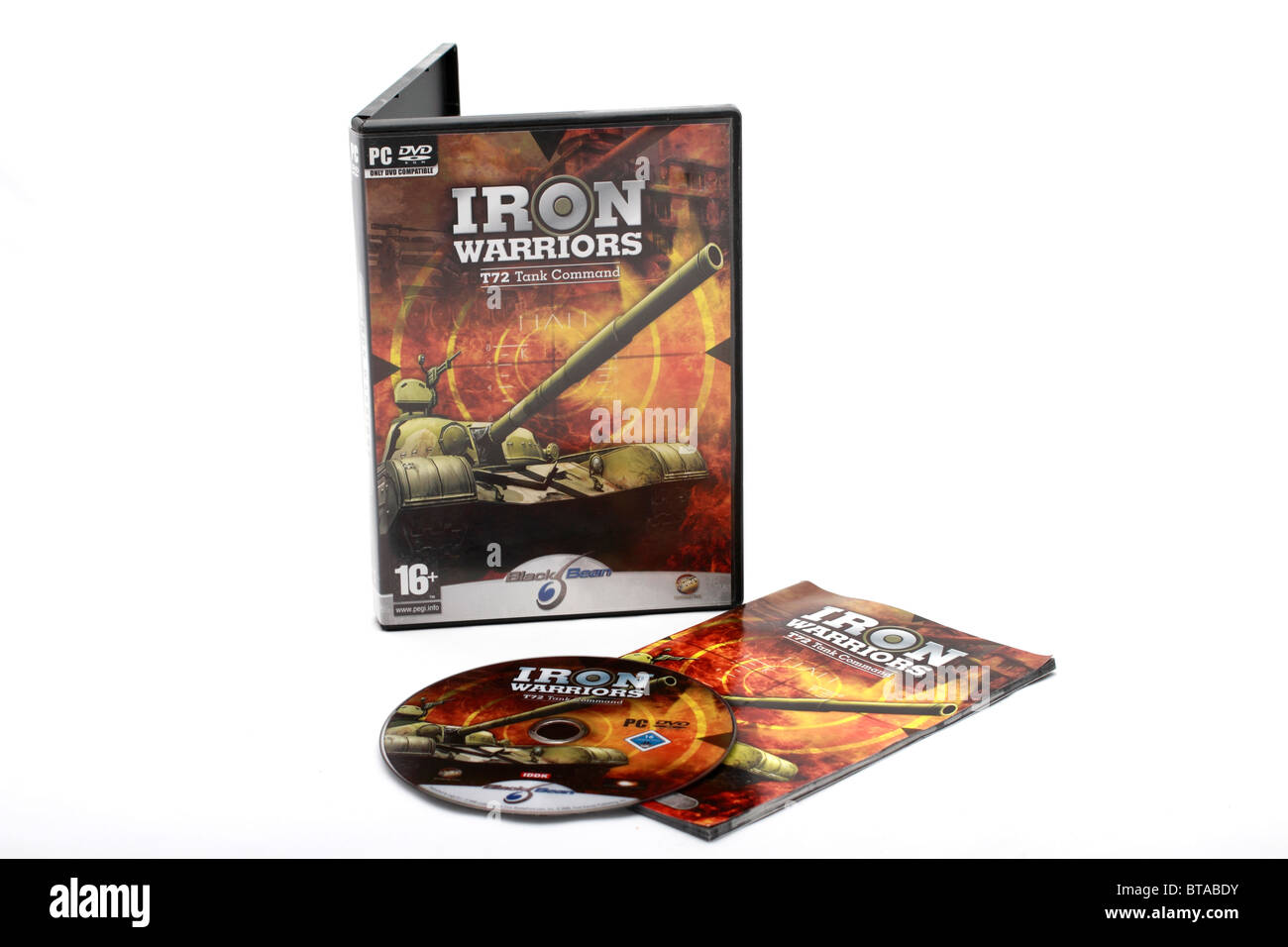 Iron Warriors, T72 Tank Command PC CD-ROM computer game Stock Photo