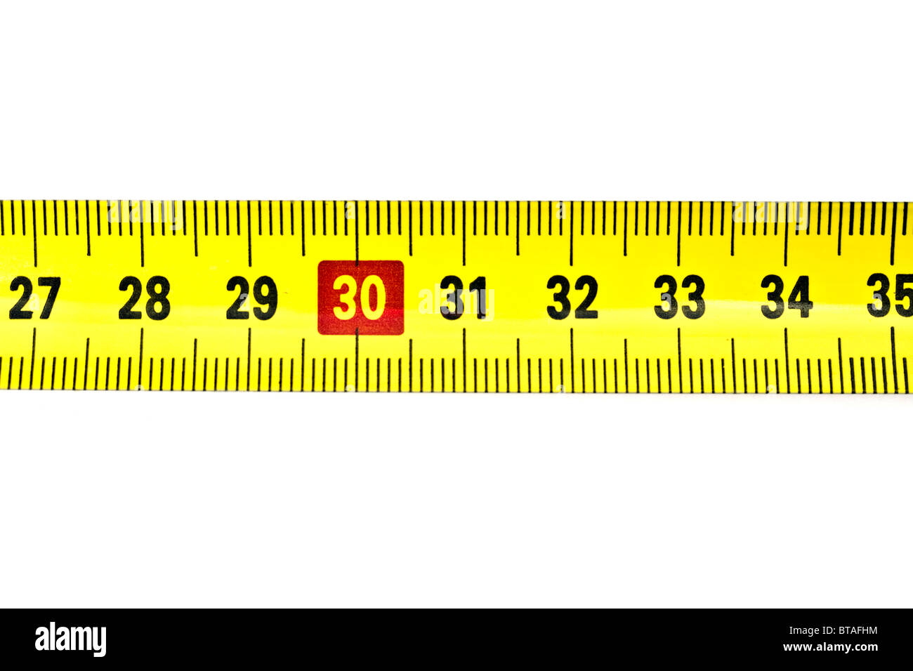 Tape measure isolated on white background Stock Photo - Alamy