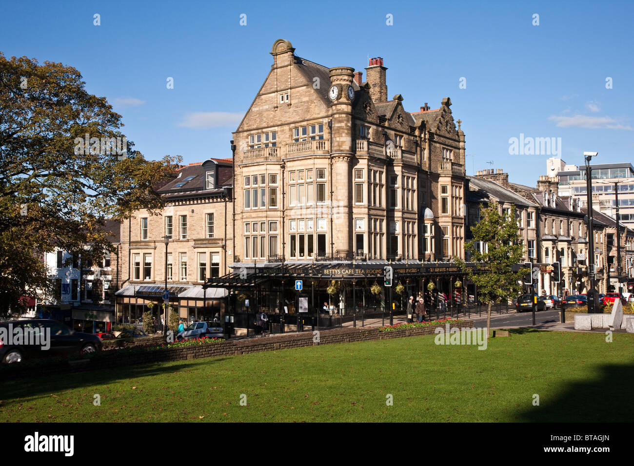 Bettys Cafe and Tea Rooms Parliament Street, Harrogate, North Yorkshire Stock Photo