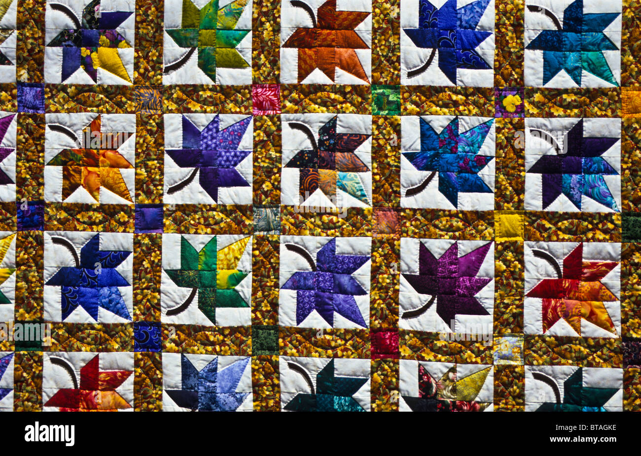 Quilt Pattern High Resolution Stock Photography And Images Alamy