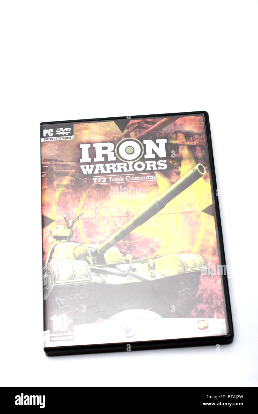 Iron Warriors, T72 Tank Command PC CD-ROM computer game Stock Photo