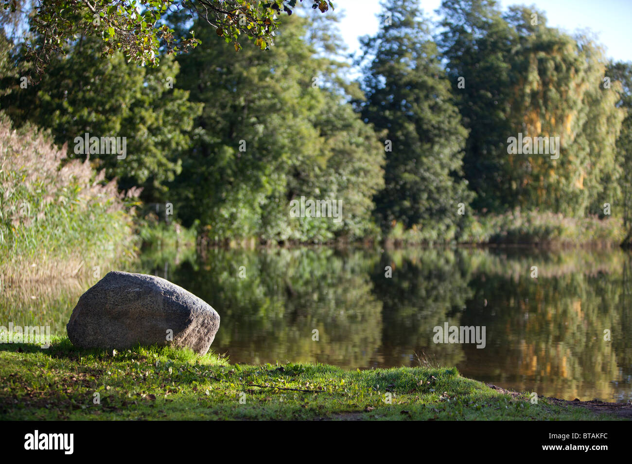 Kottlasjön, Lidingö (Sweden) Stock Photo