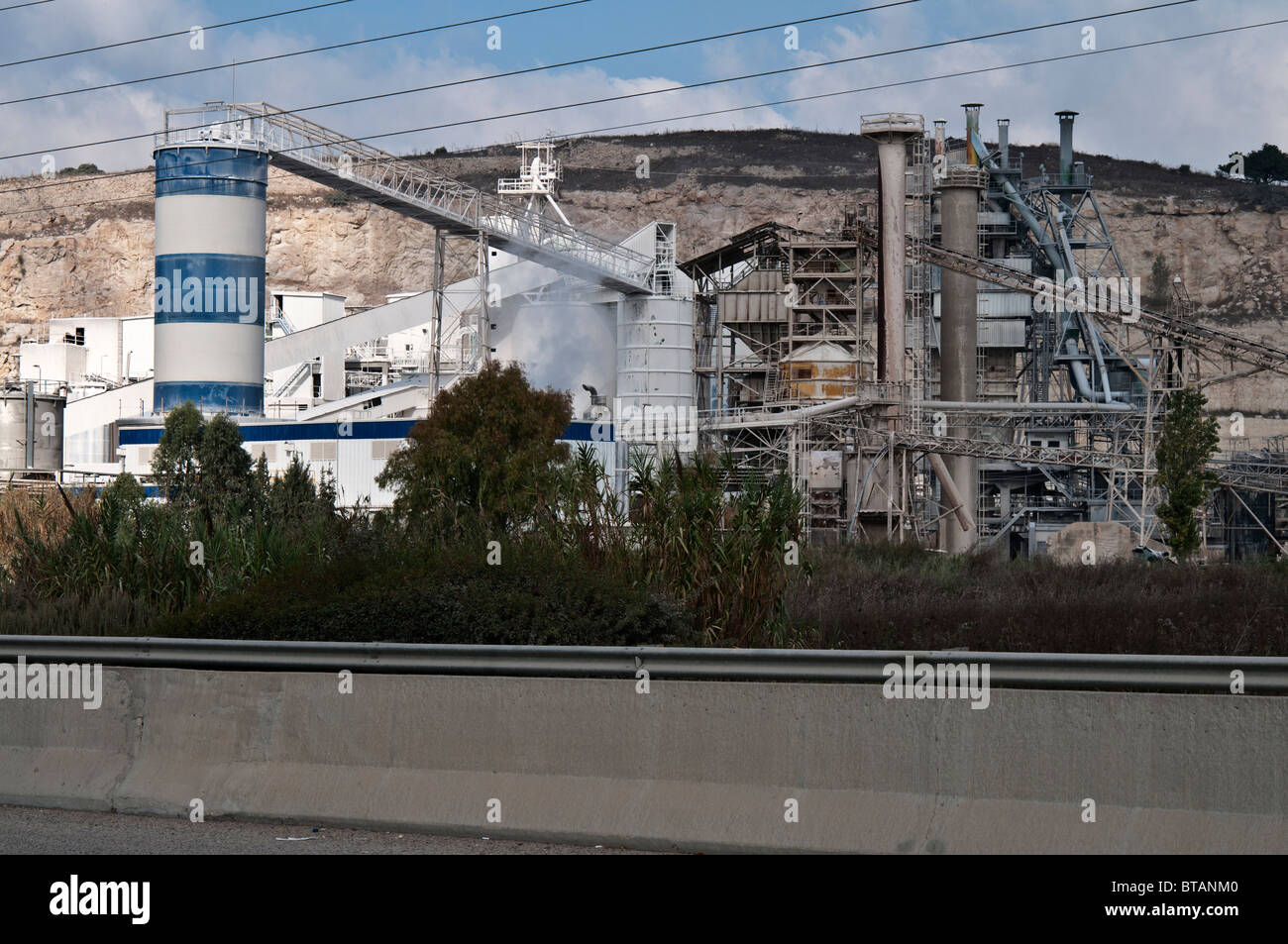 Quarry in the Carmel Mts Stock Photo Alamy