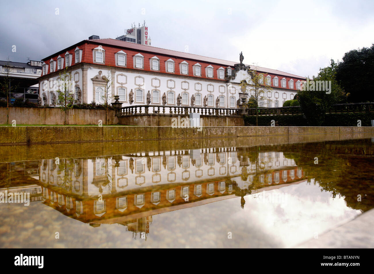 Vila Flor Palace. Guimarães Portugal Stock Photo